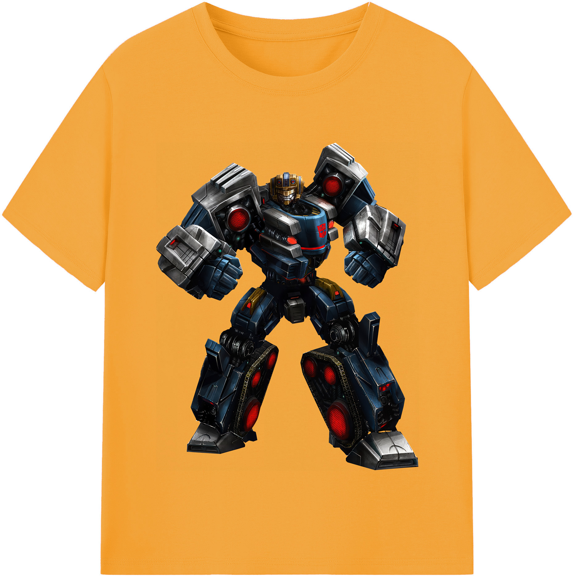 （画像用） Transformers トランスフォーマー レディースカジュアルプリントTシャツ（綿100％）