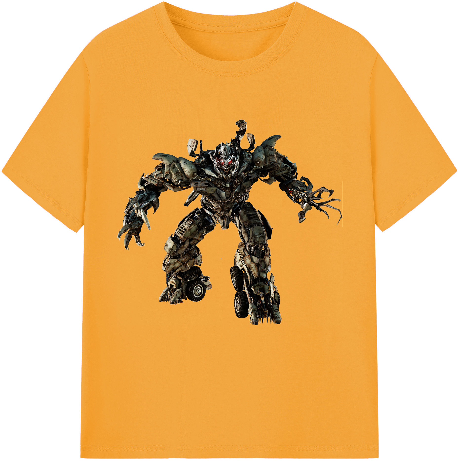 （画像用） Transformers トランスフォーマー レディースカジュアルプリントTシャツ（綿100％）