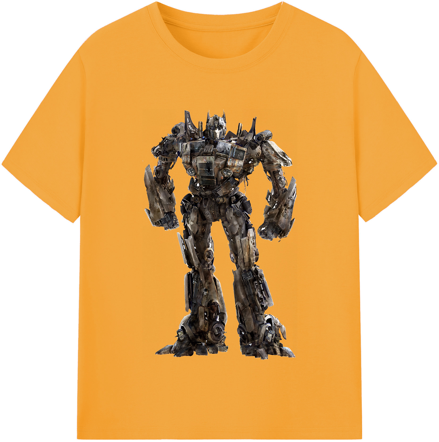 （画像用） Transformers トランスフォーマー レディースカジュアルプリントTシャツ（綿100％）