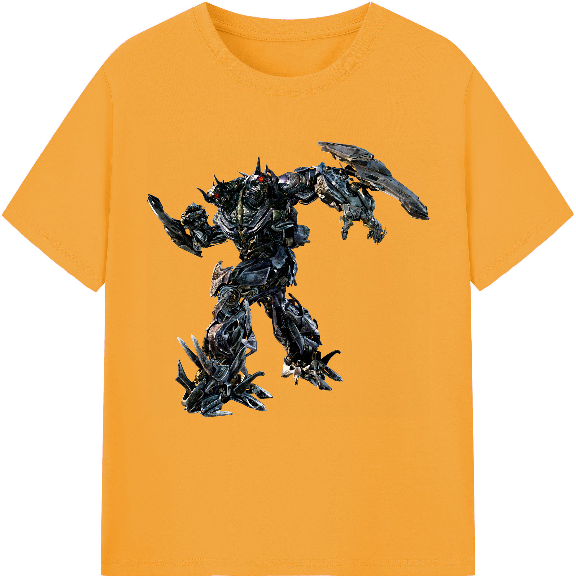 （画像用） Transformers トランスフォーマー レディースカジュアルプリントTシャツ（綿100％）