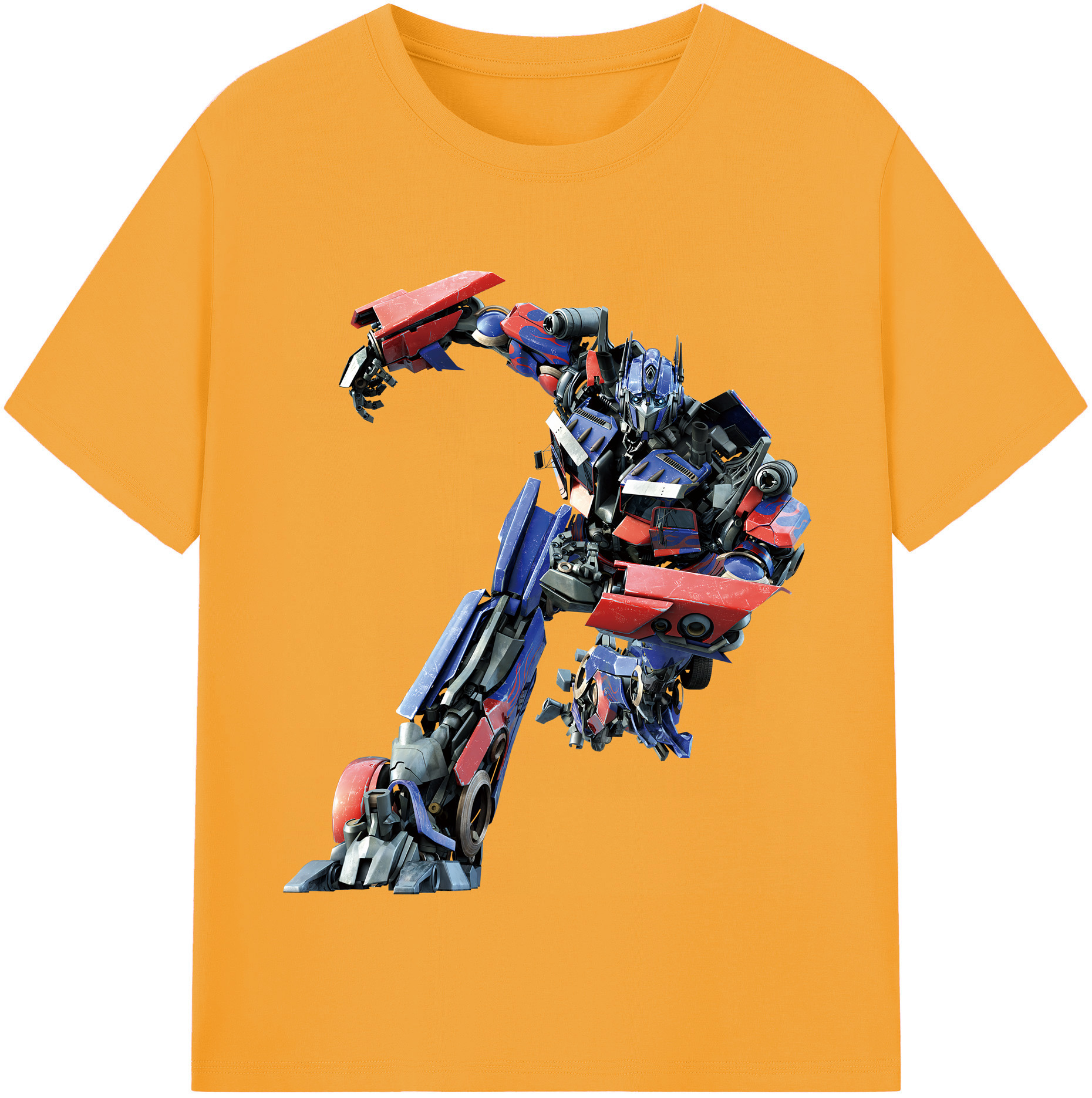 （画像用） Transformers トランスフォーマー レディースカジュアルプリントTシャツ（綿100％）