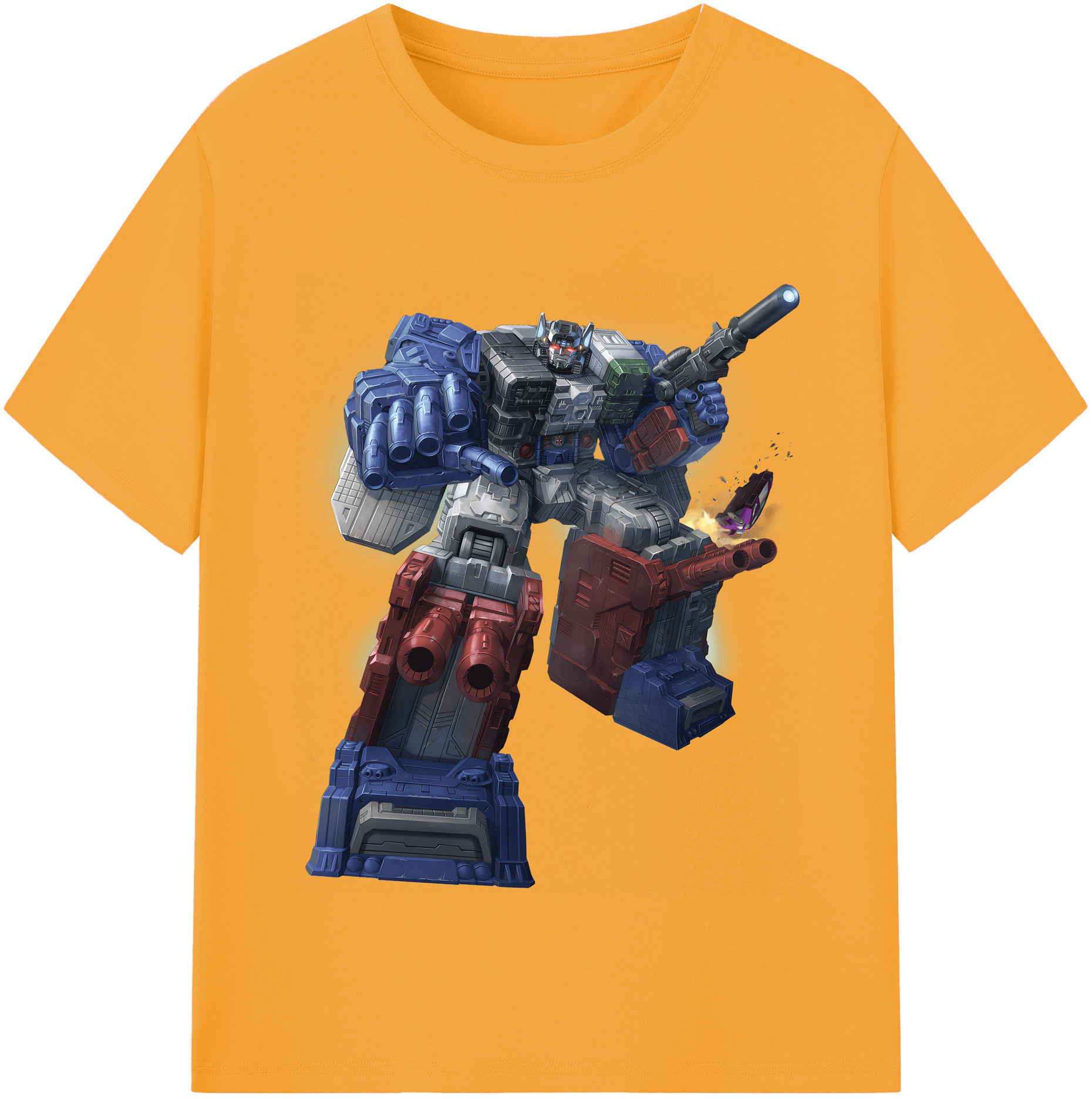 （画像用） Transformers トランスフォーマー レディースカジュアルプリントTシャツ（綿100％）