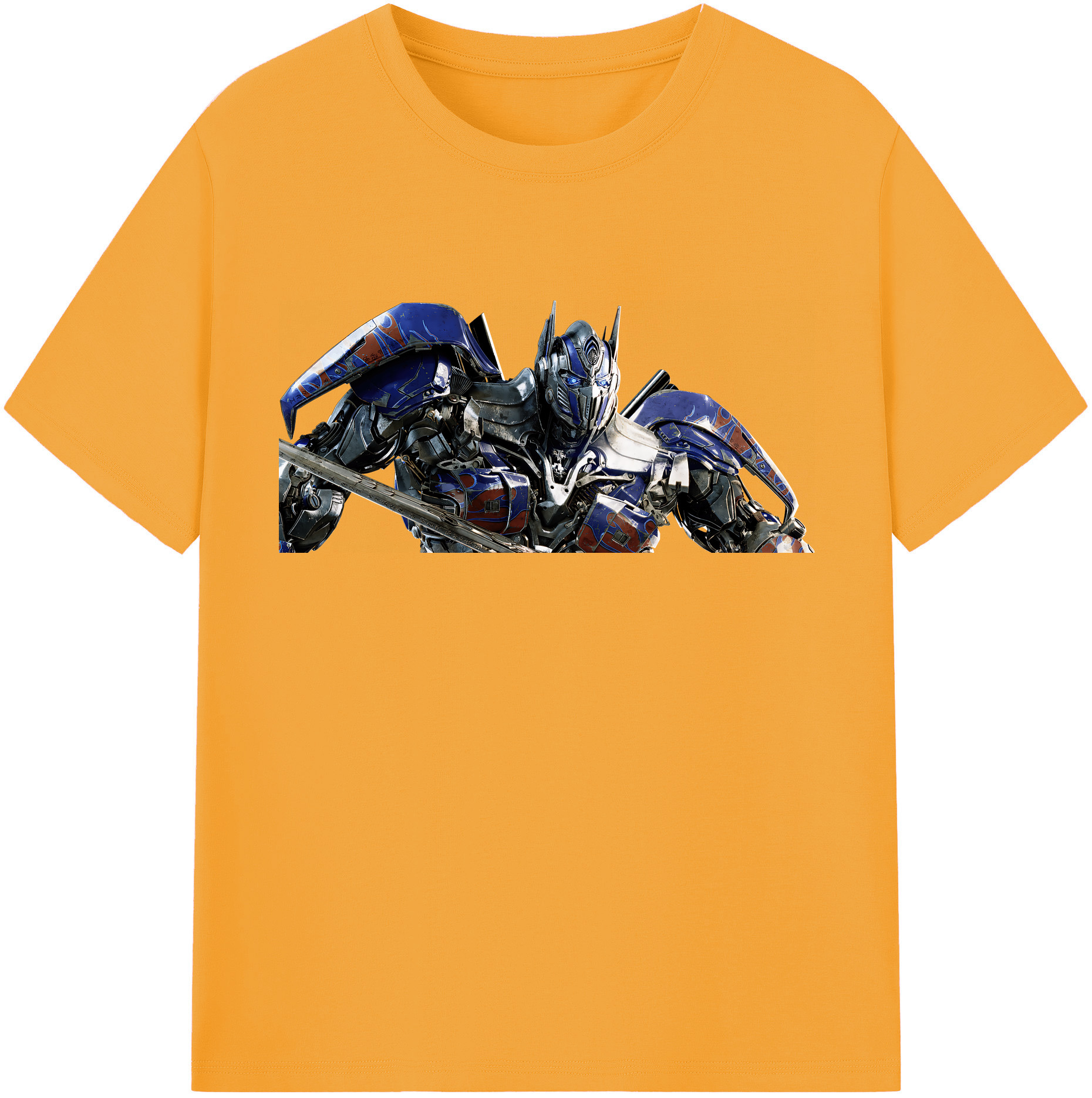 （画像用） Transformers トランスフォーマー レディースカジュアルプリントTシャツ（綿100％）