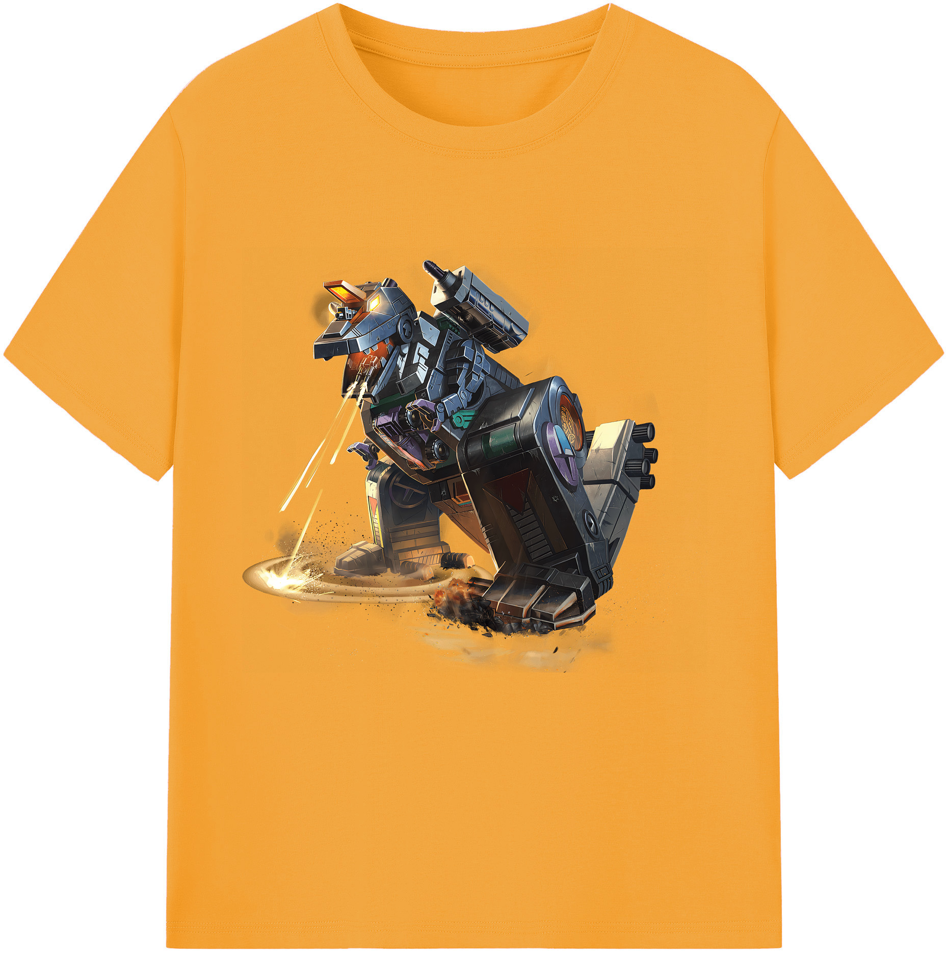 （画像用） Transformers トランスフォーマー レディースカジュアルプリントTシャツ（綿100％）