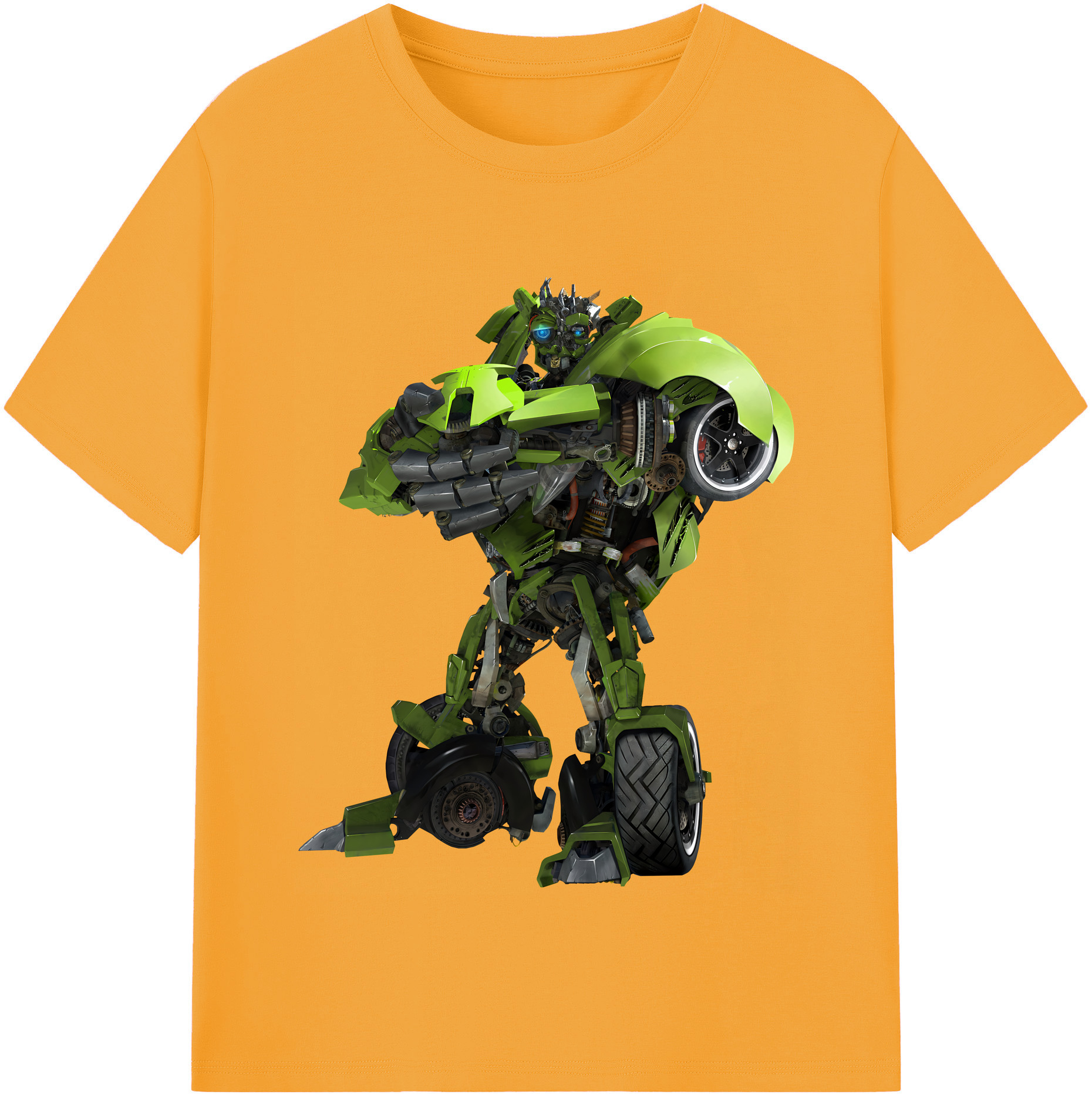 （画像用） Transformers トランスフォーマー レディースカジュアルプリントTシャツ（綿100％）