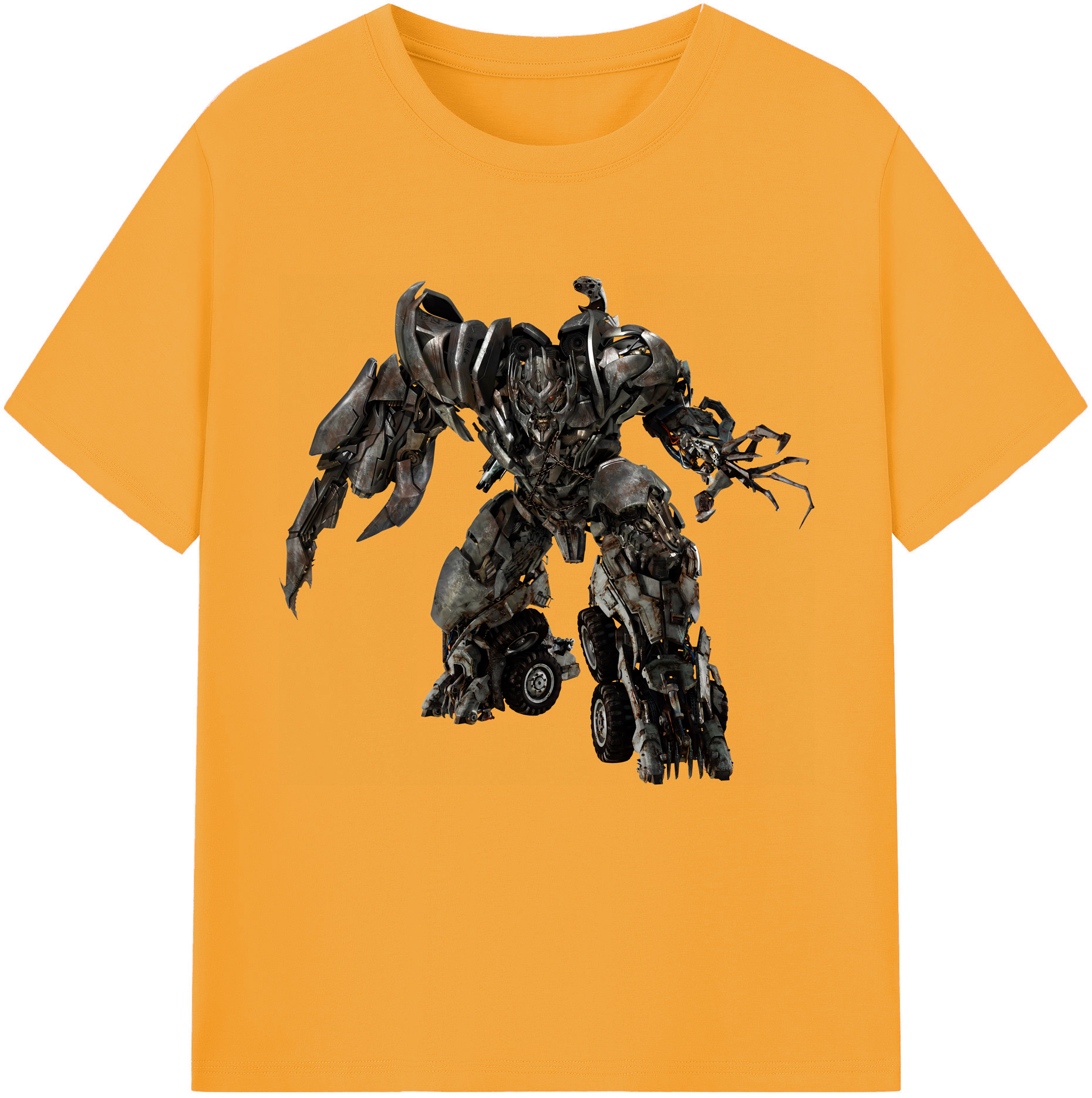 （画像用） Transformers トランスフォーマー レディースカジュアルプリントTシャツ（綿100％）