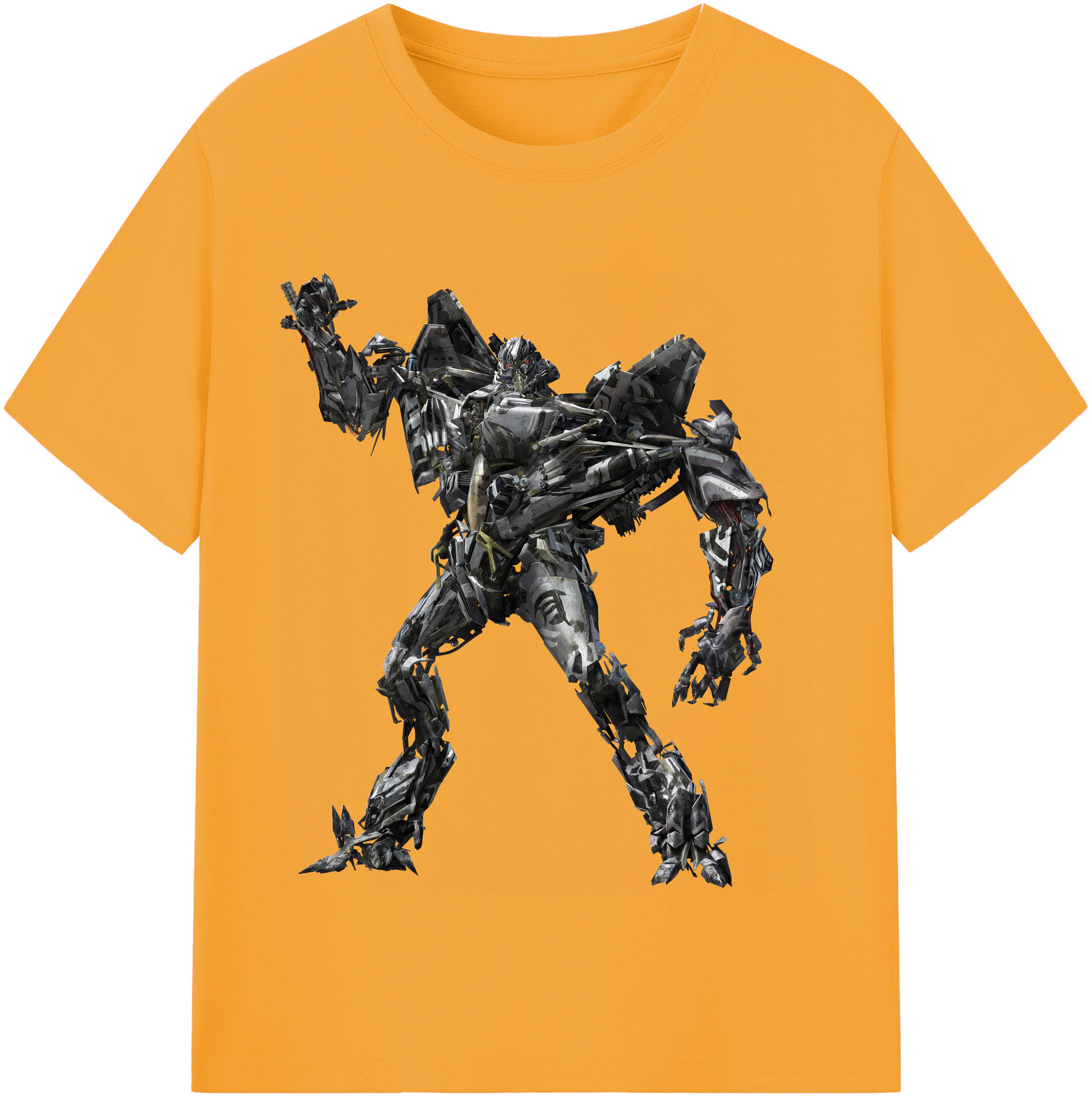 （画像用） Transformers トランスフォーマー レディースカジュアルプリントTシャツ（綿100％）