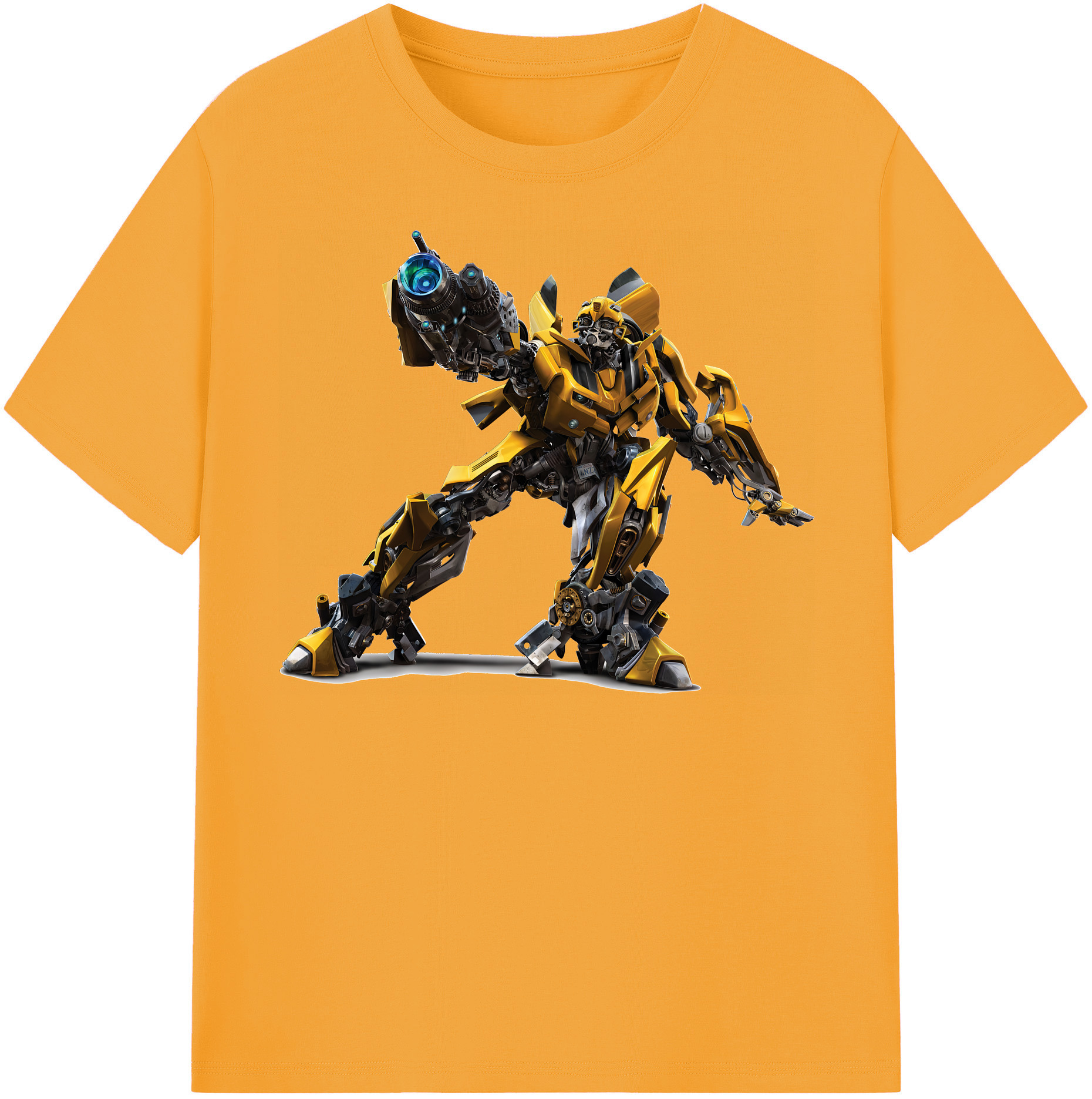 （画像用） Transformers トランスフォーマー レディースカジュアルプリントTシャツ（綿100％）