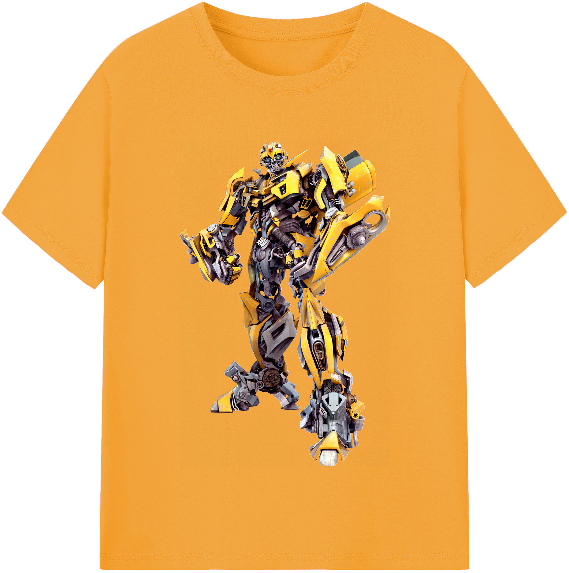 （画像用） Transformers トランスフォーマー レディースカジュアルプリントTシャツ（綿100％）