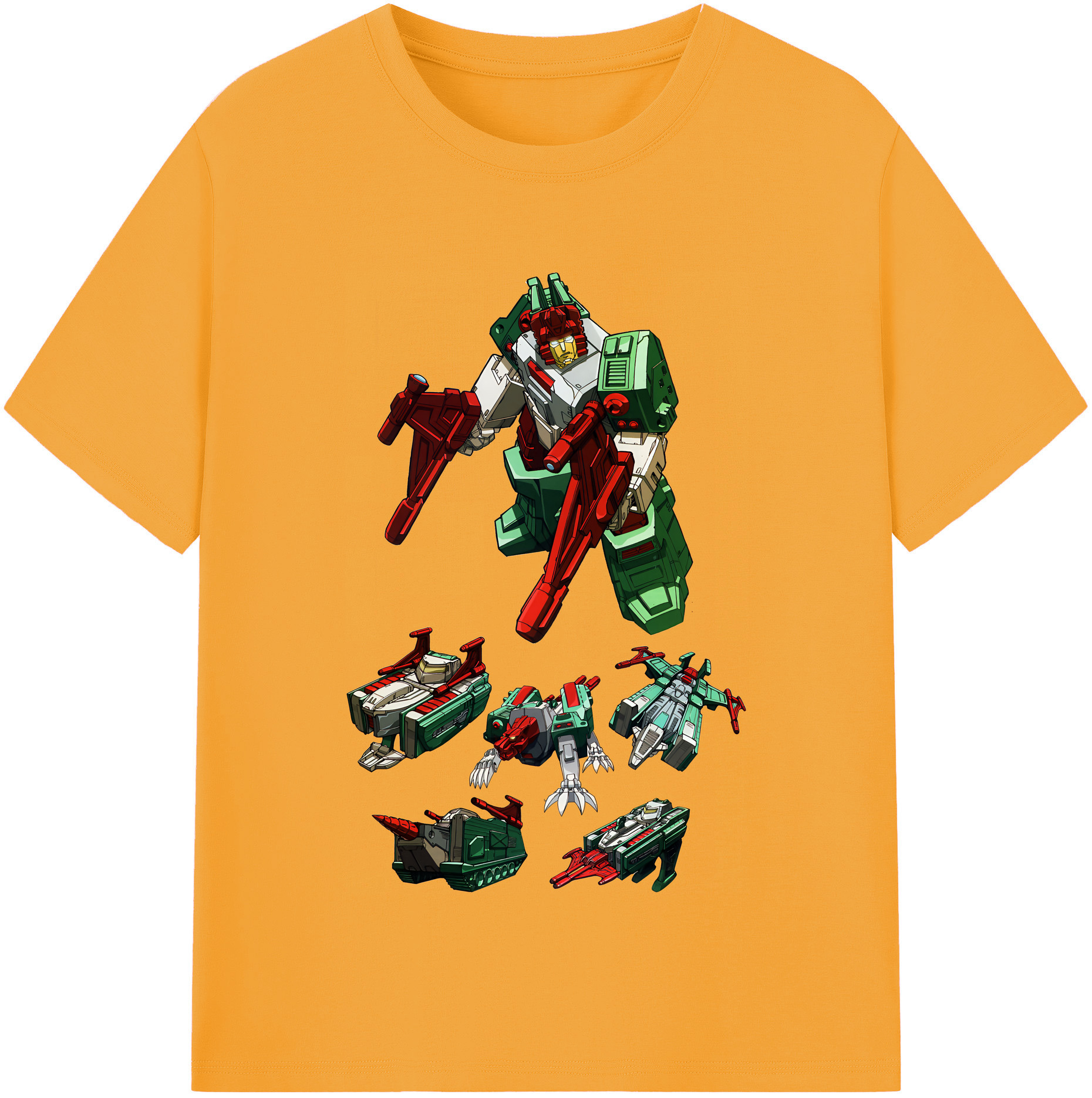 （画像用） Transformers トランスフォーマー レディースカジュアルプリントTシャツ（綿100％）