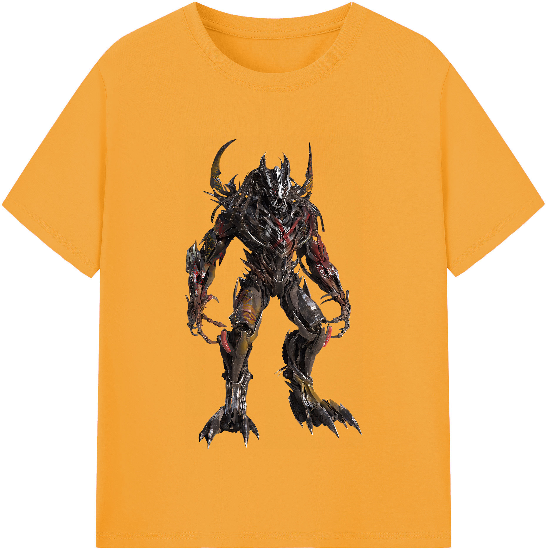 （画像用） Transformers トランスフォーマー レディースカジュアルプリントTシャツ（綿100％）