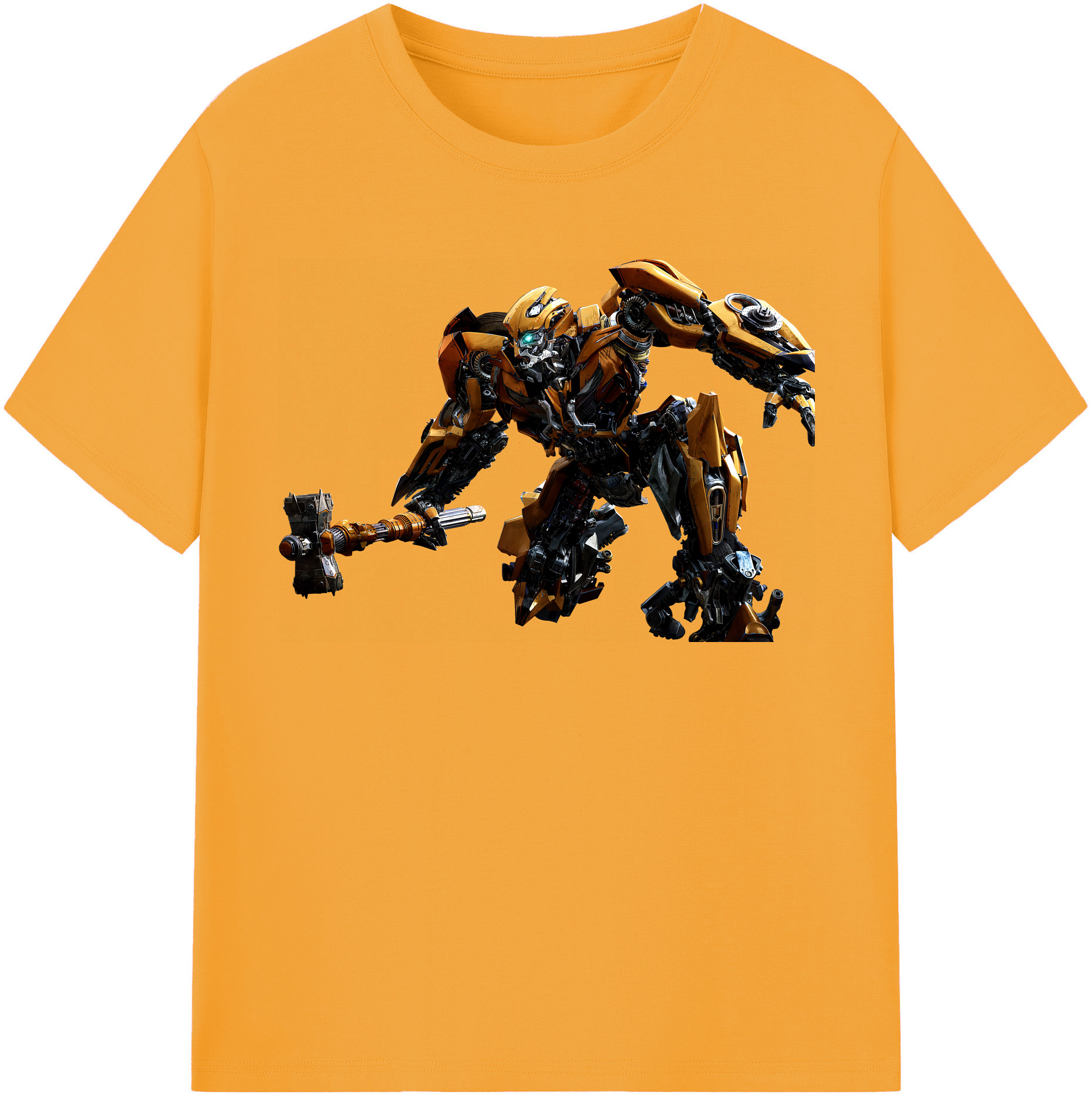 （画像用） Transformers トランスフォーマー レディースカジュアルプリントTシャツ（綿100％）