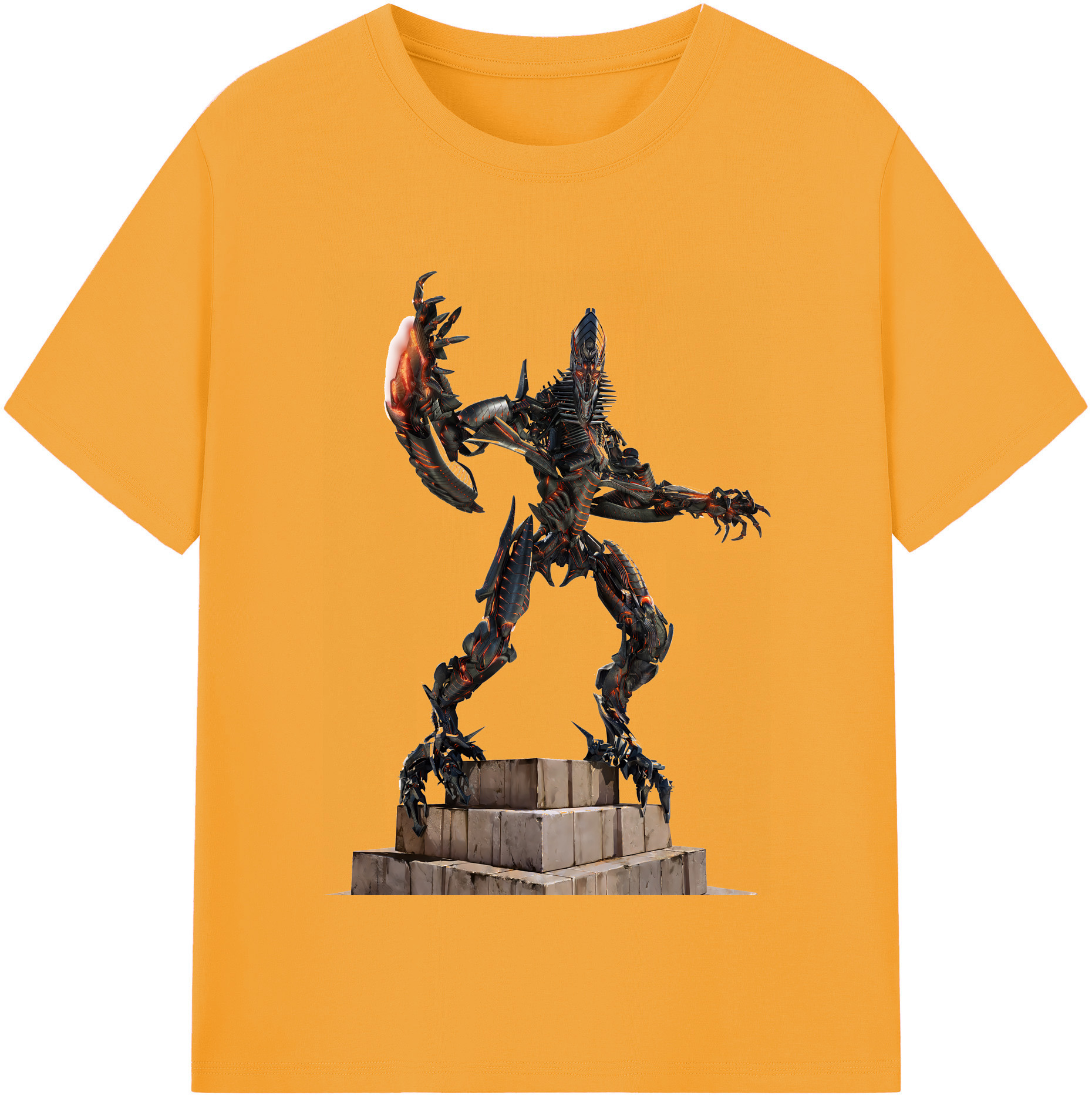 （画像用） Transformers トランスフォーマー レディースカジュアルプリントTシャツ（綿100％）