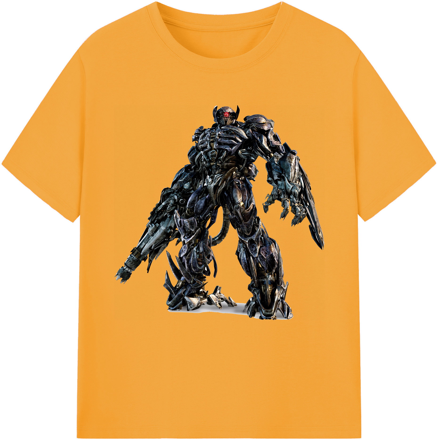 （画像用） Transformers トランスフォーマー レディースカジュアルプリントTシャツ（綿100％）