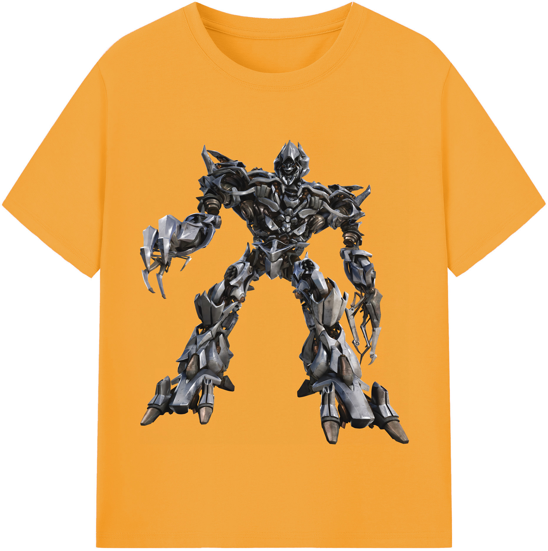 （画像用） Transformers トランスフォーマー レディースカジュアルプリントTシャツ（綿100％）