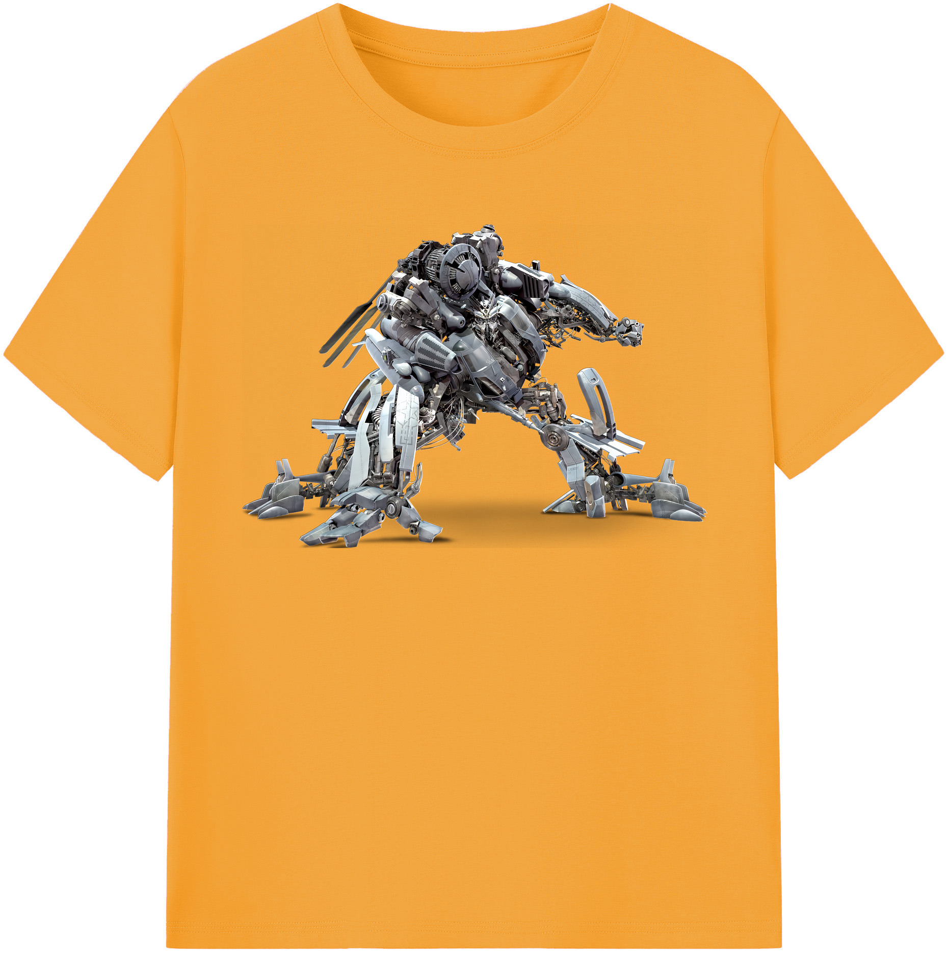 （画像用） Transformers トランスフォーマー レディースカジュアルプリントTシャツ（綿100％）
