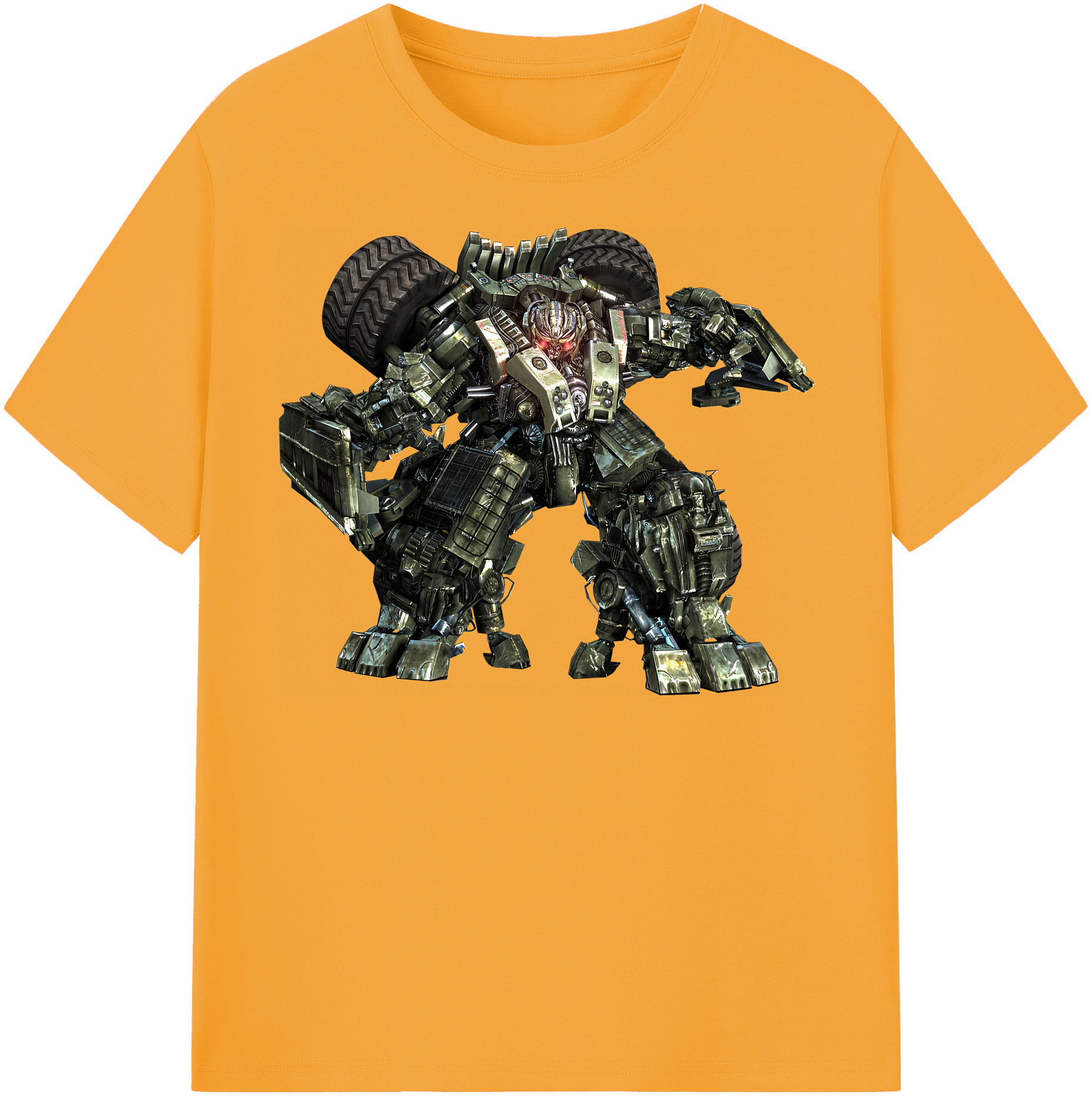 （画像用） Transformers トランスフォーマー レディースカジュアルプリントTシャツ（綿100％）