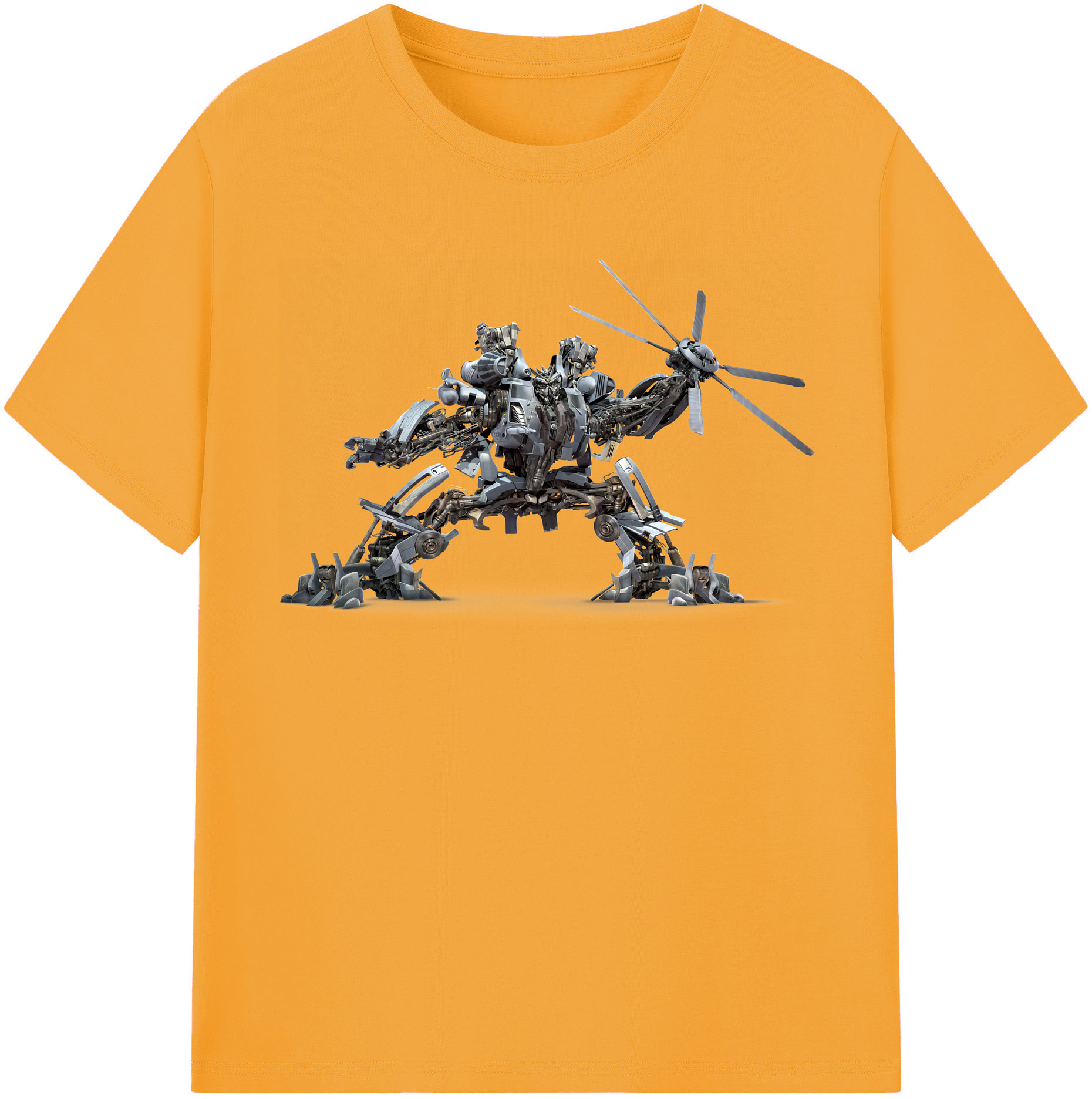 （画像用） Transformers トランスフォーマー レディースカジュアルプリントTシャツ（綿100％）