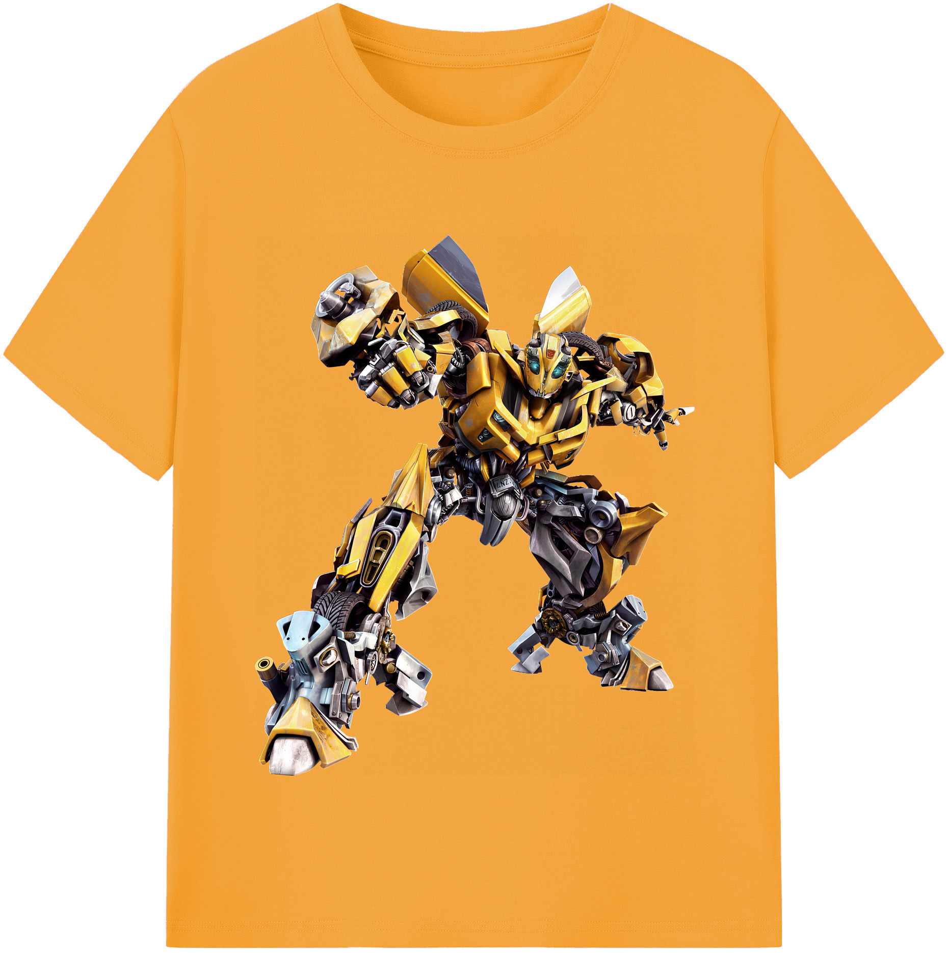 （画像用） Transformers トランスフォーマー レディースカジュアルプリントTシャツ（綿100％）