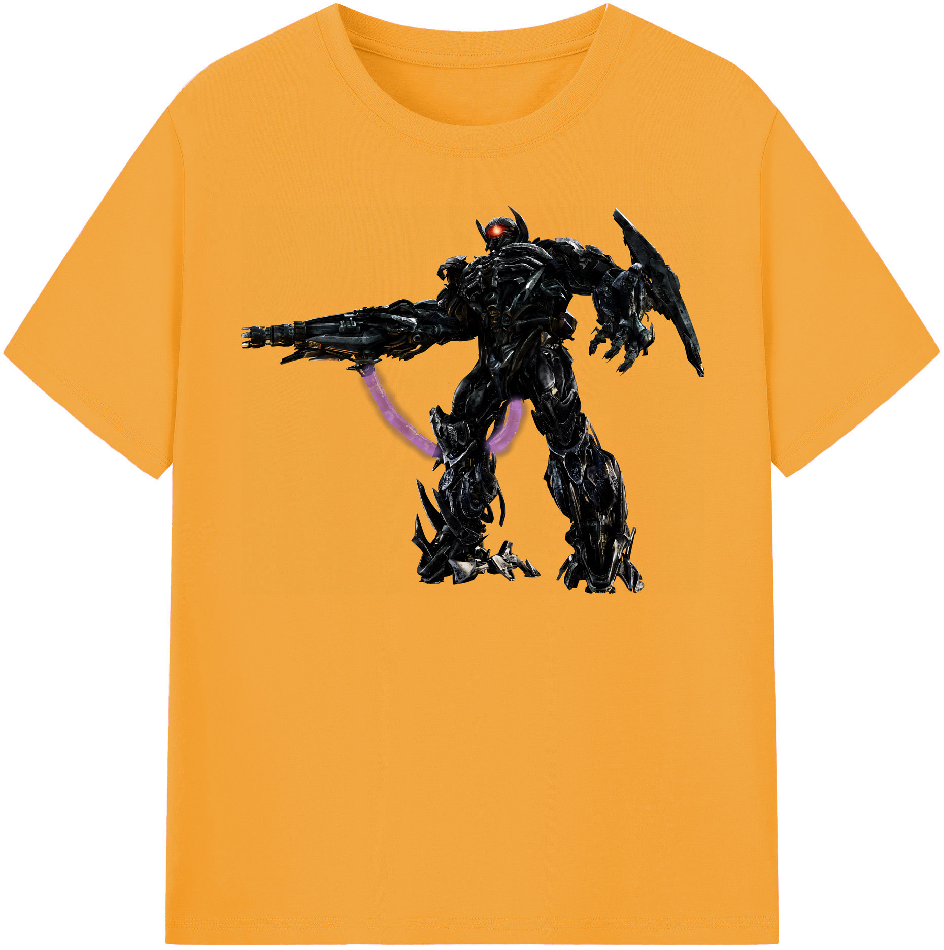 （画像用） Transformers トランスフォーマー レディースカジュアルプリントTシャツ（綿100％）