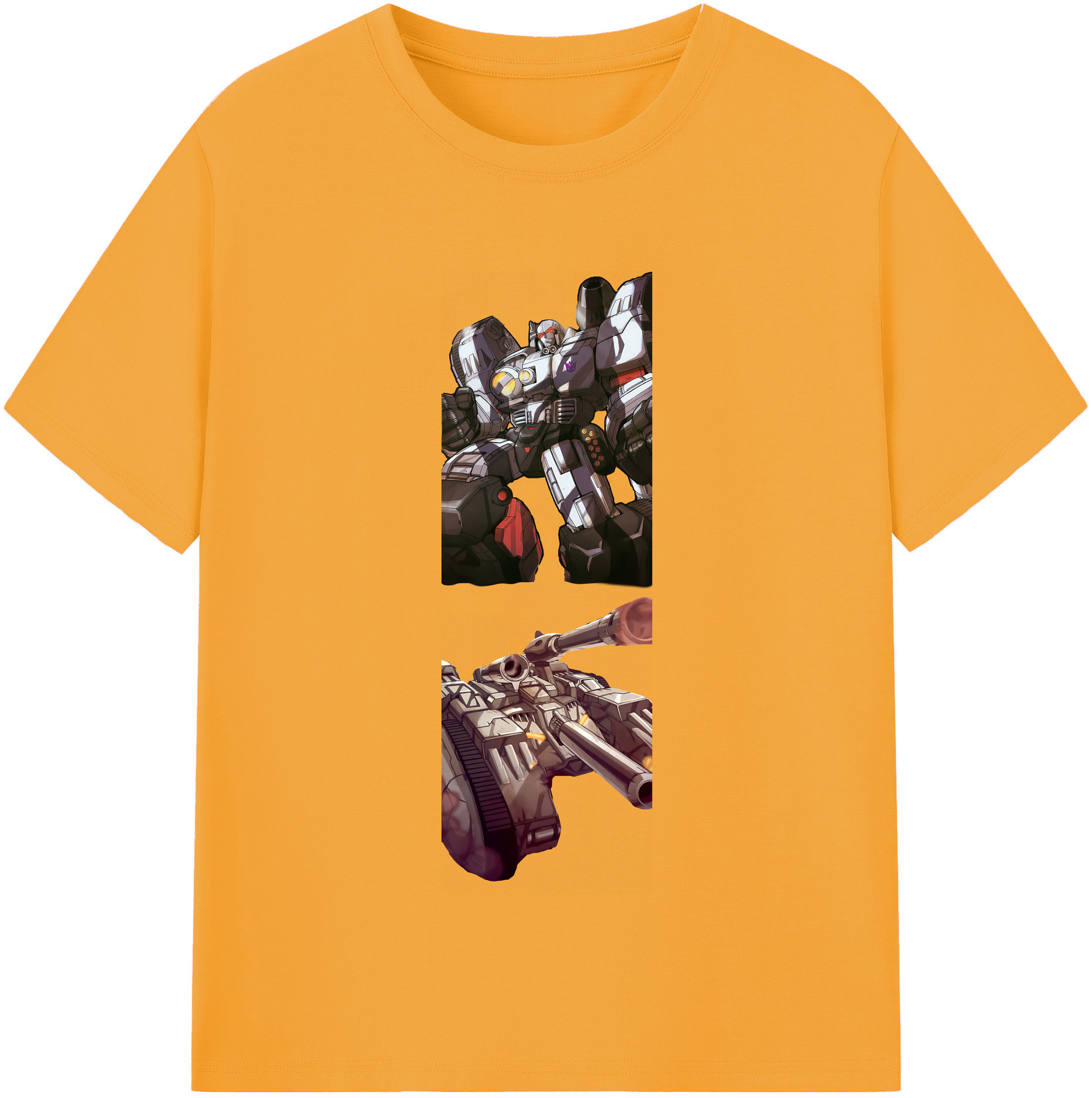 （画像用） Transformers トランスフォーマー レディースカジュアルプリントTシャツ（綿100％）