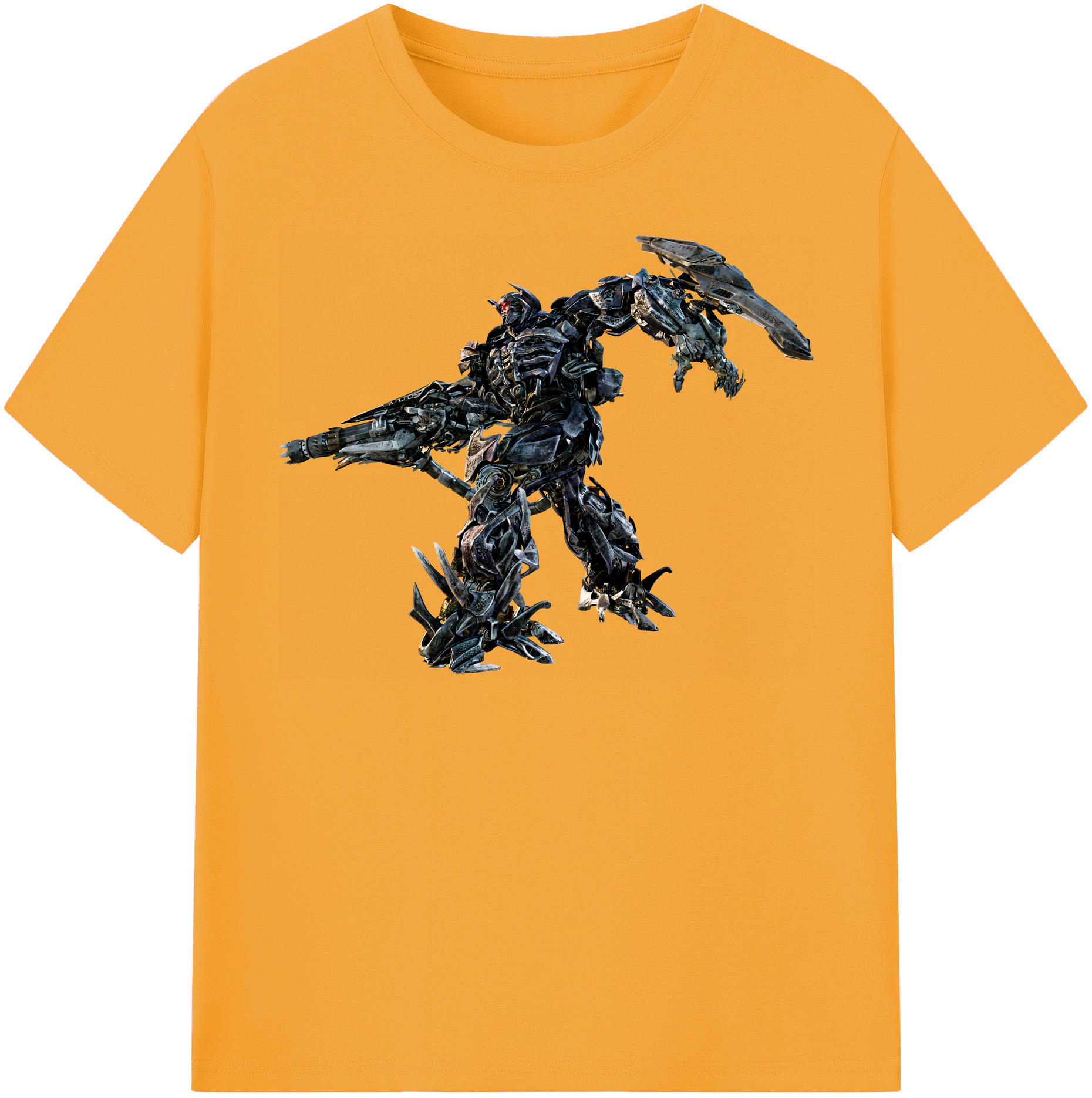 （画像用） Transformers トランスフォーマー レディースカジュアルプリントTシャツ（綿100％）