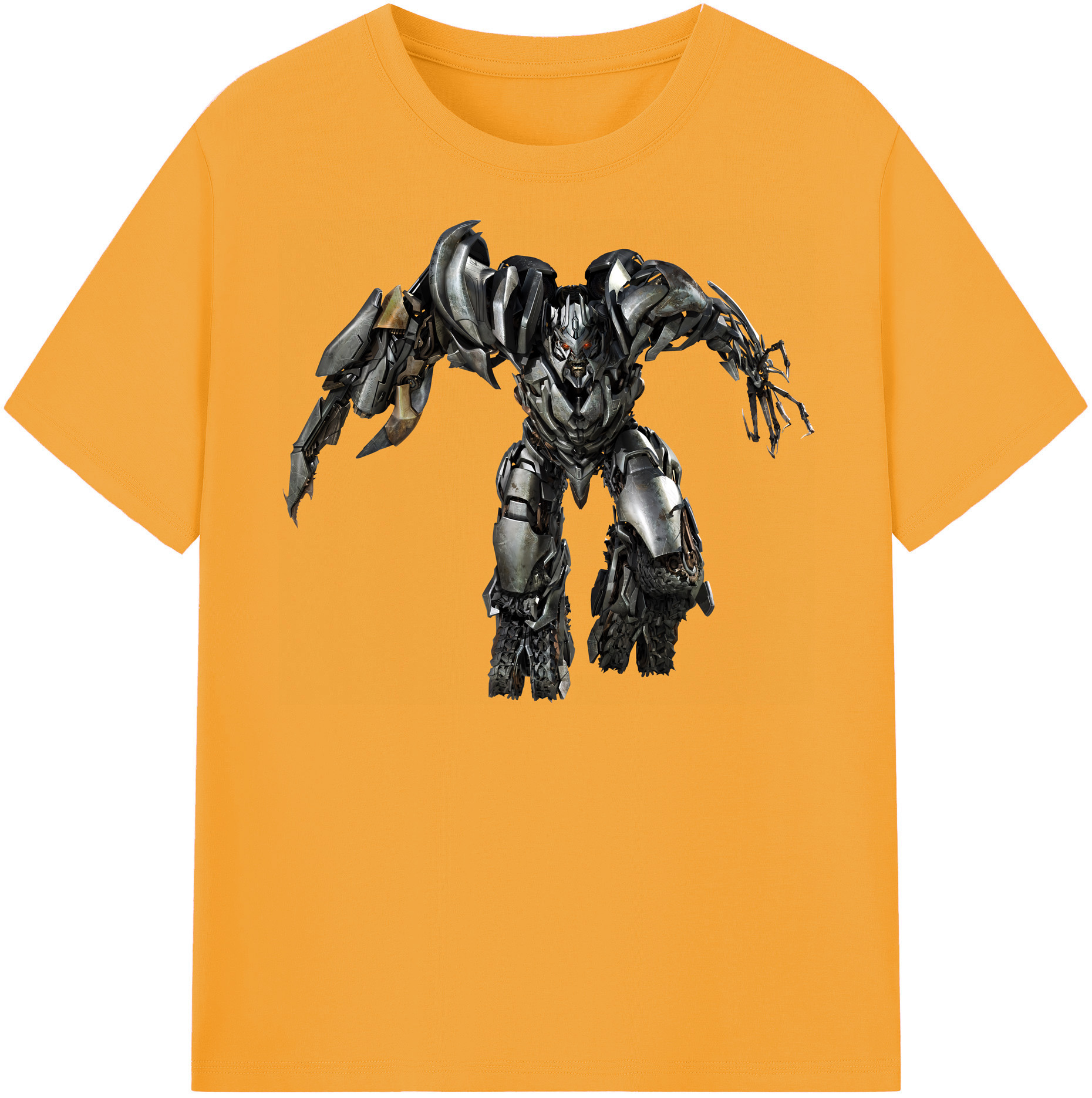 （画像用） Transformers トランスフォーマー レディースカジュアルプリントTシャツ（綿100％）