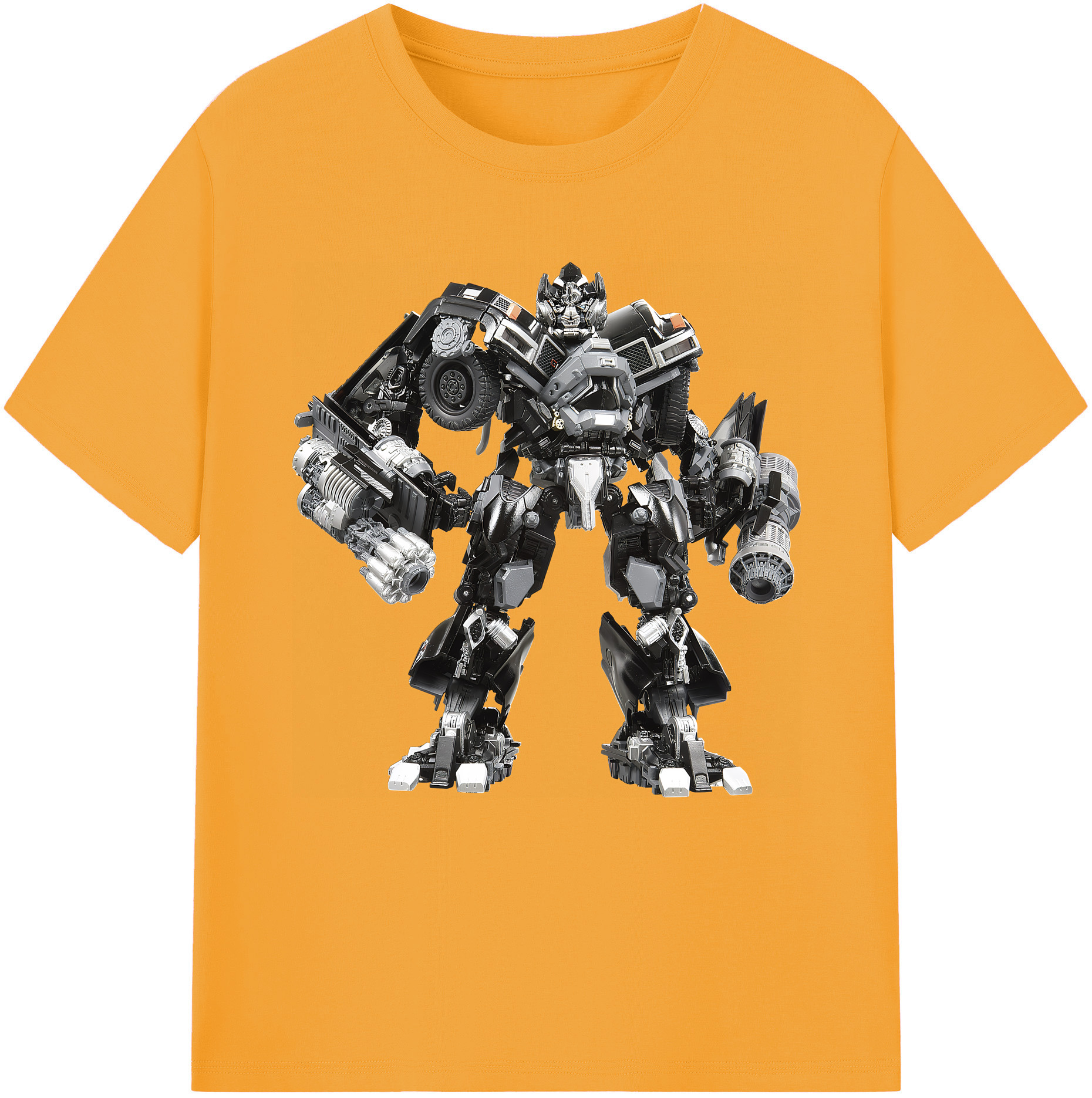 （画像用） Transformers トランスフォーマー レディースカジュアルプリントTシャツ（綿100％）
