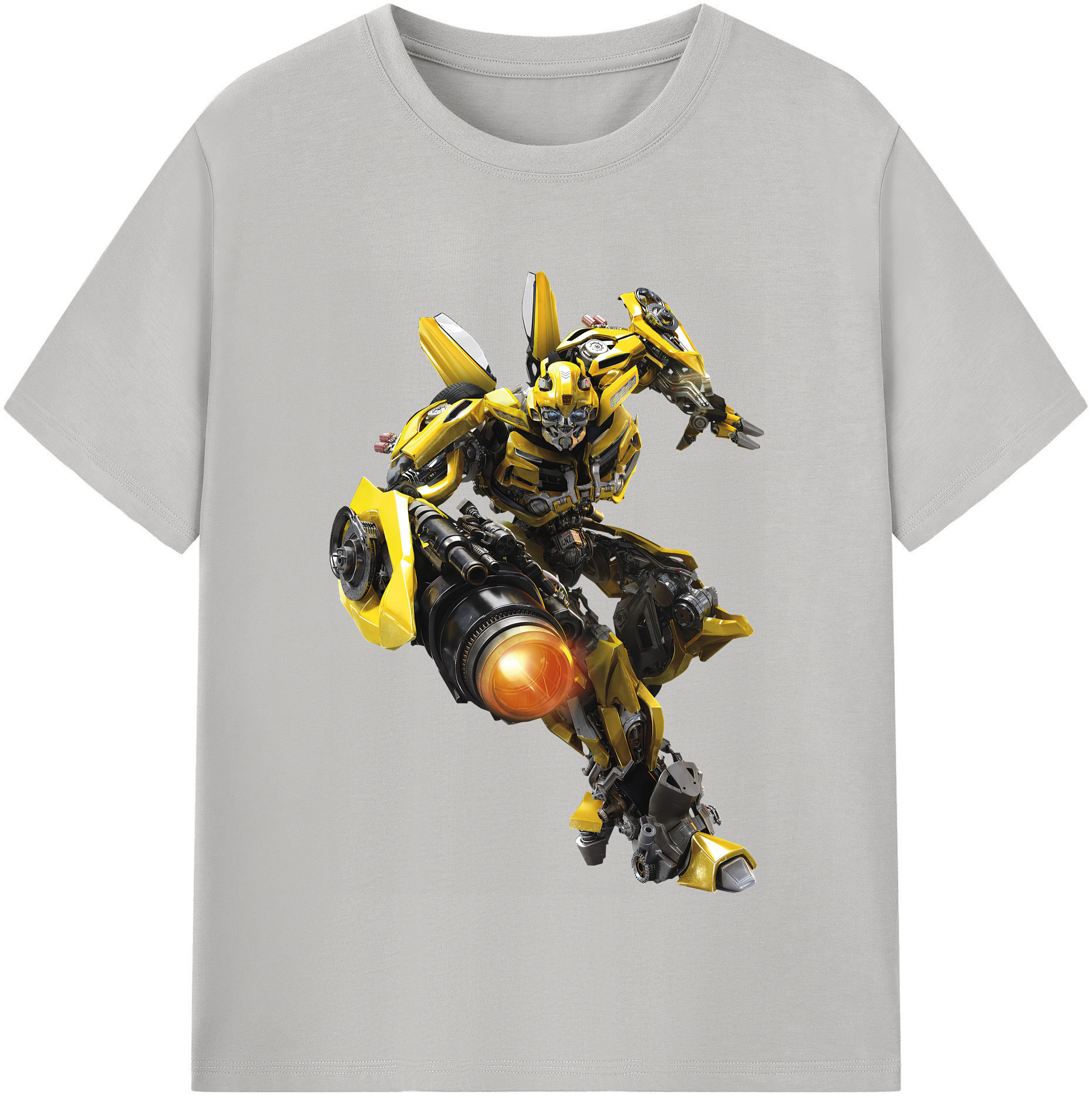 （画像用） Transformers トランスフォーマー レディースカジュアルプリントTシャツ（綿100％）