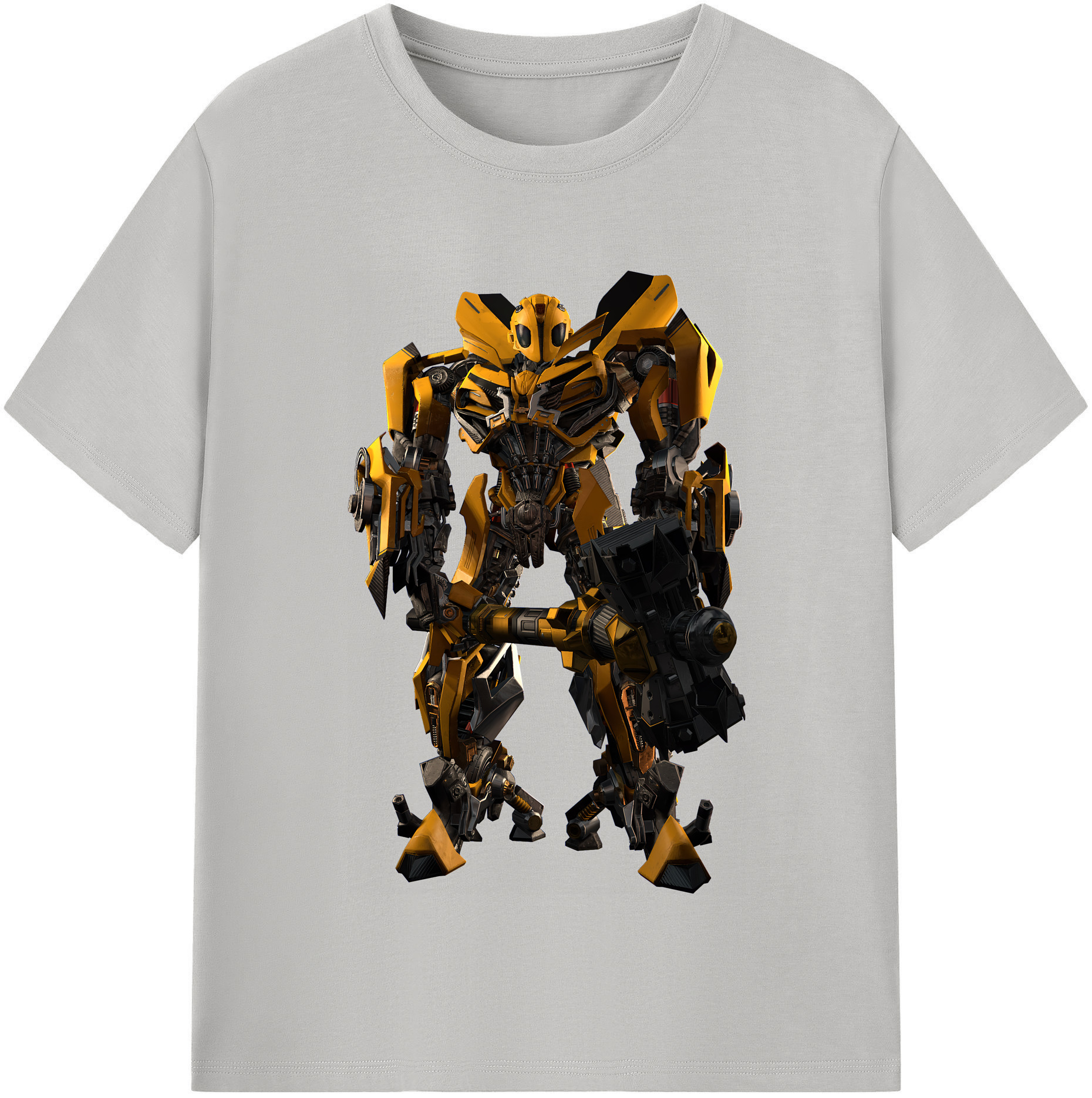 （画像用） Transformers トランスフォーマー レディースカジュアルプリントTシャツ（綿100％）