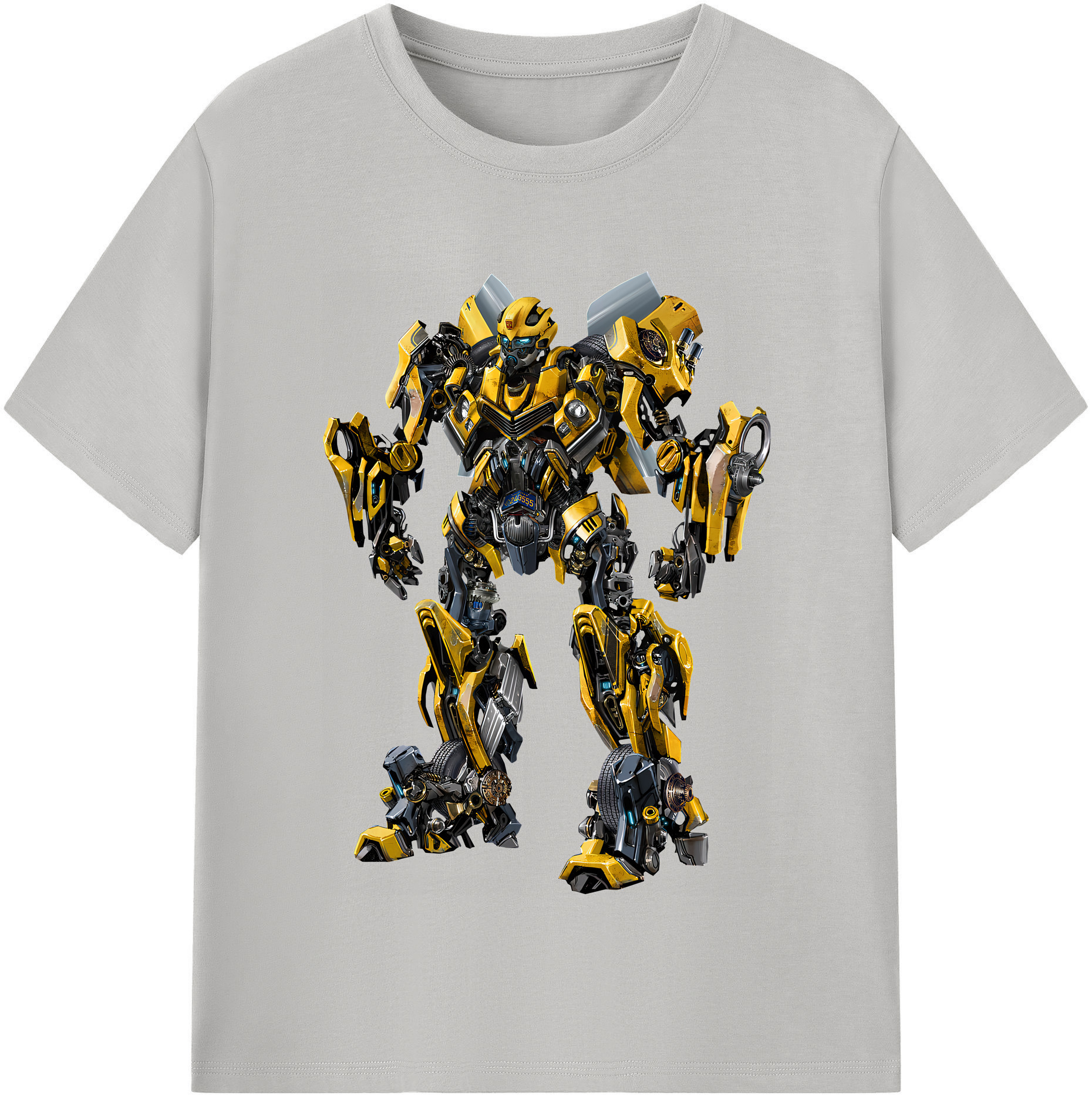 （画像用） Transformers トランスフォーマー レディースカジュアルプリントTシャツ（綿100％）