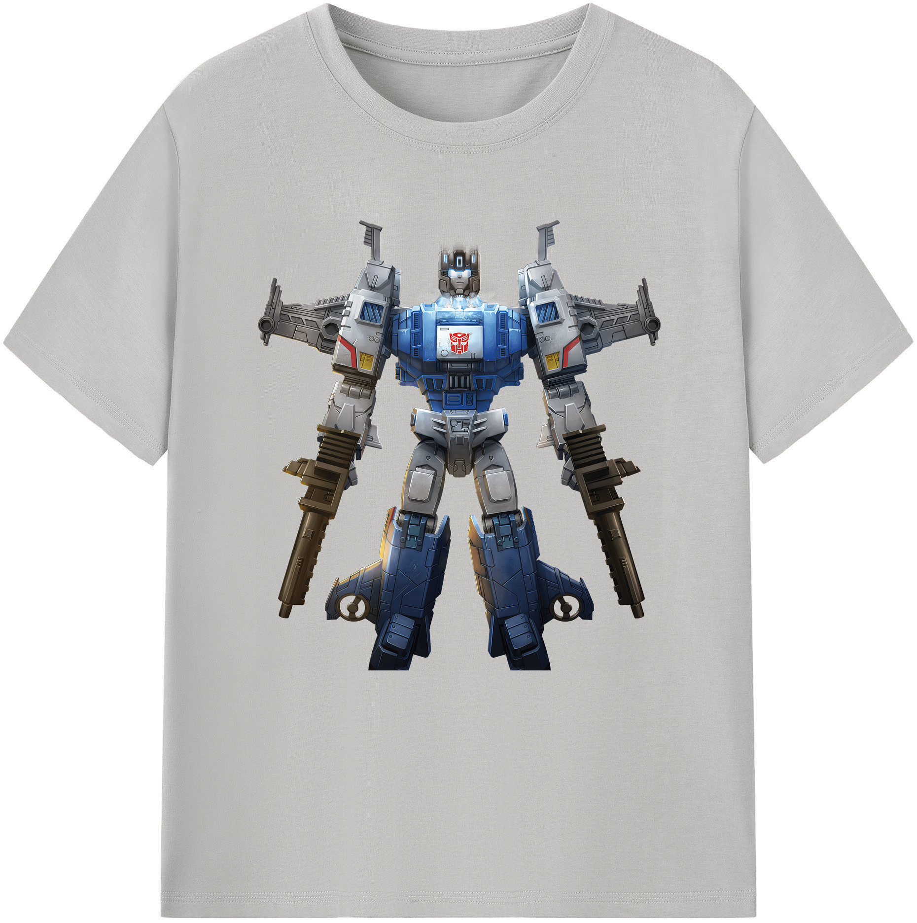 （画像用） Transformers トランスフォーマー レディースカジュアルプリントTシャツ（綿100％）
