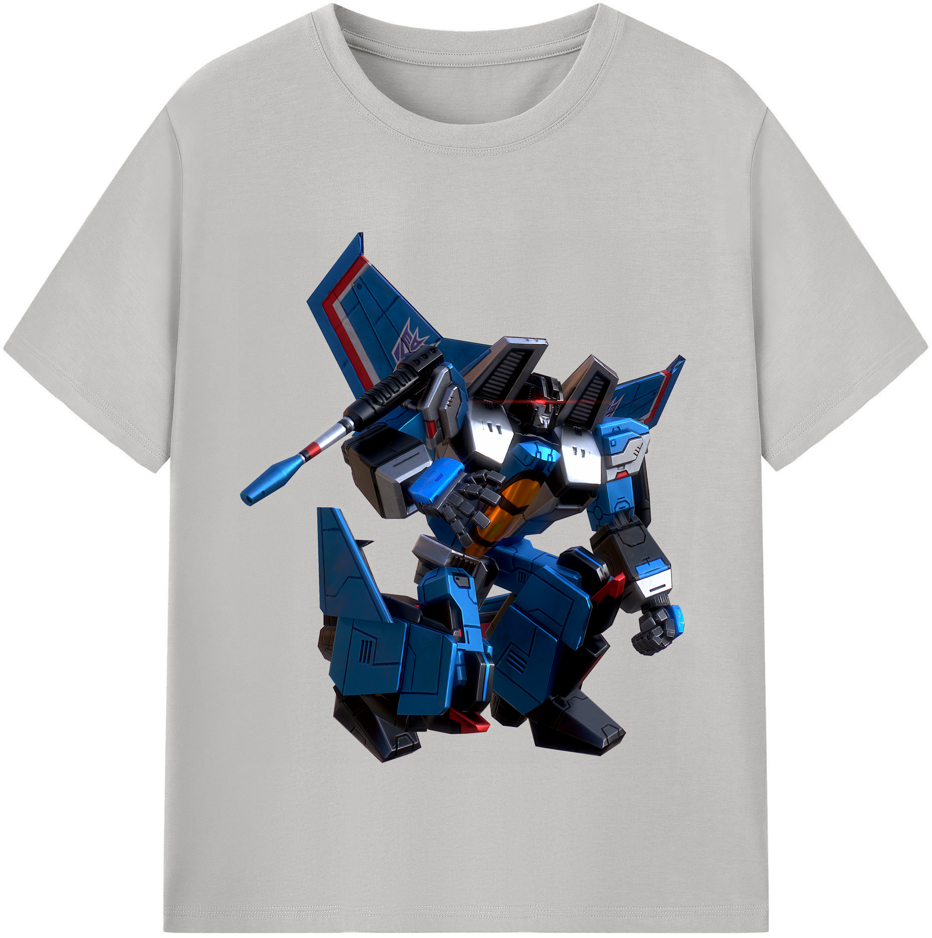（画像用） Transformers トランスフォーマー レディースカジュアルプリントTシャツ（綿100％）