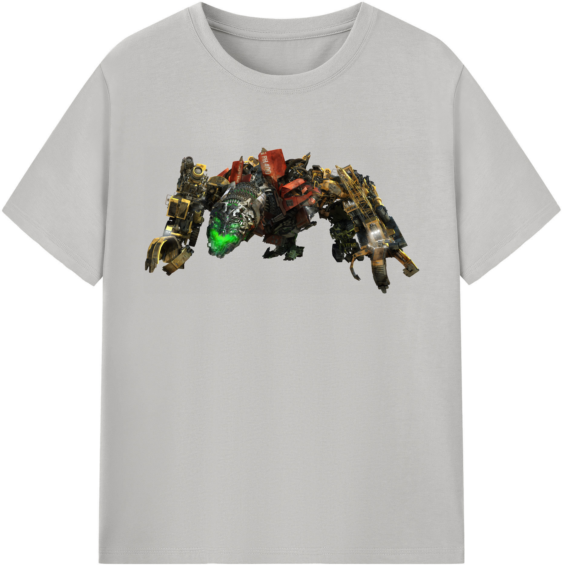 （画像用） Transformers トランスフォーマー レディースカジュアルプリントTシャツ（綿100％）
