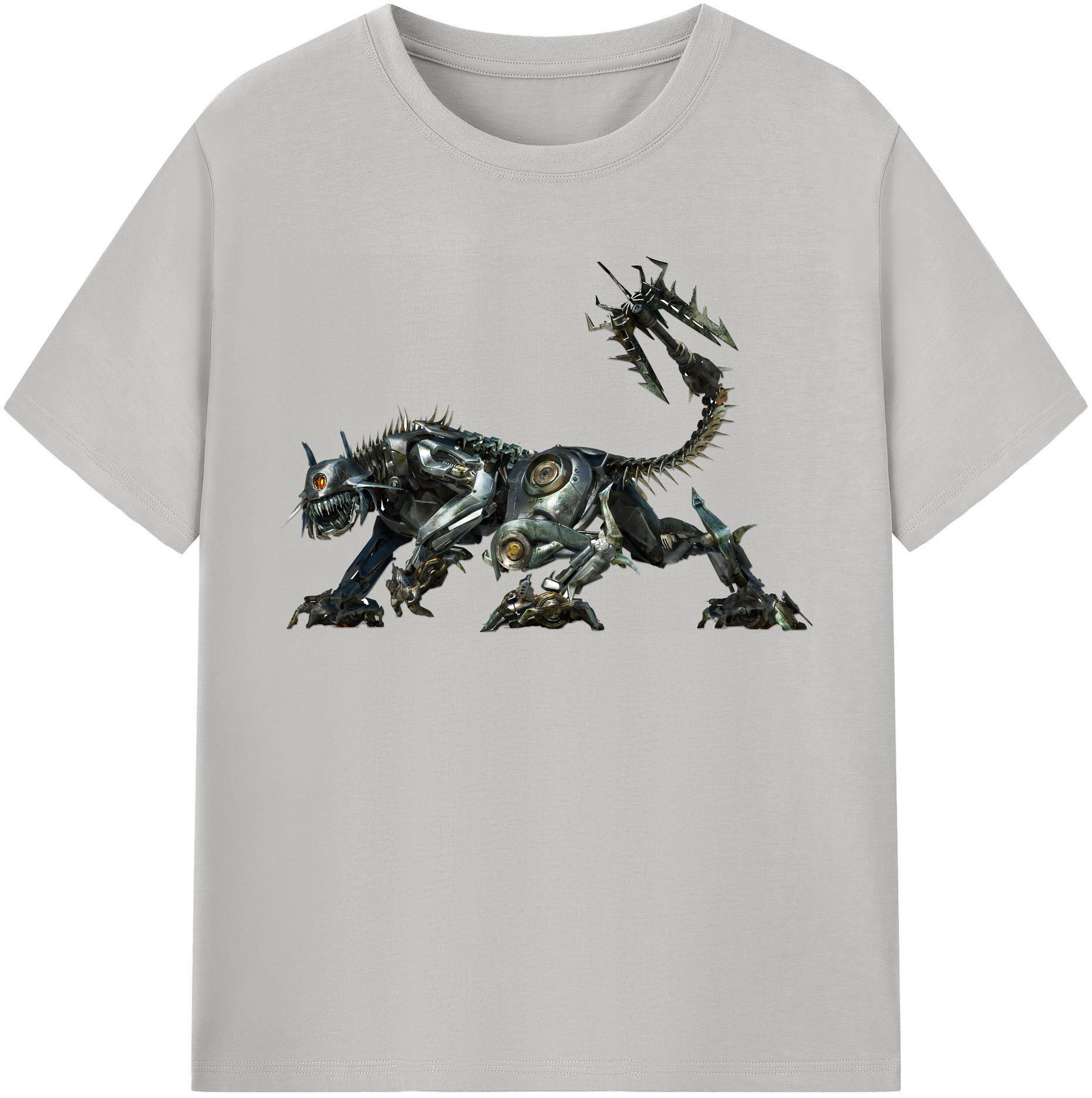 （画像用） Transformers トランスフォーマー レディースカジュアルプリントTシャツ（綿100％）