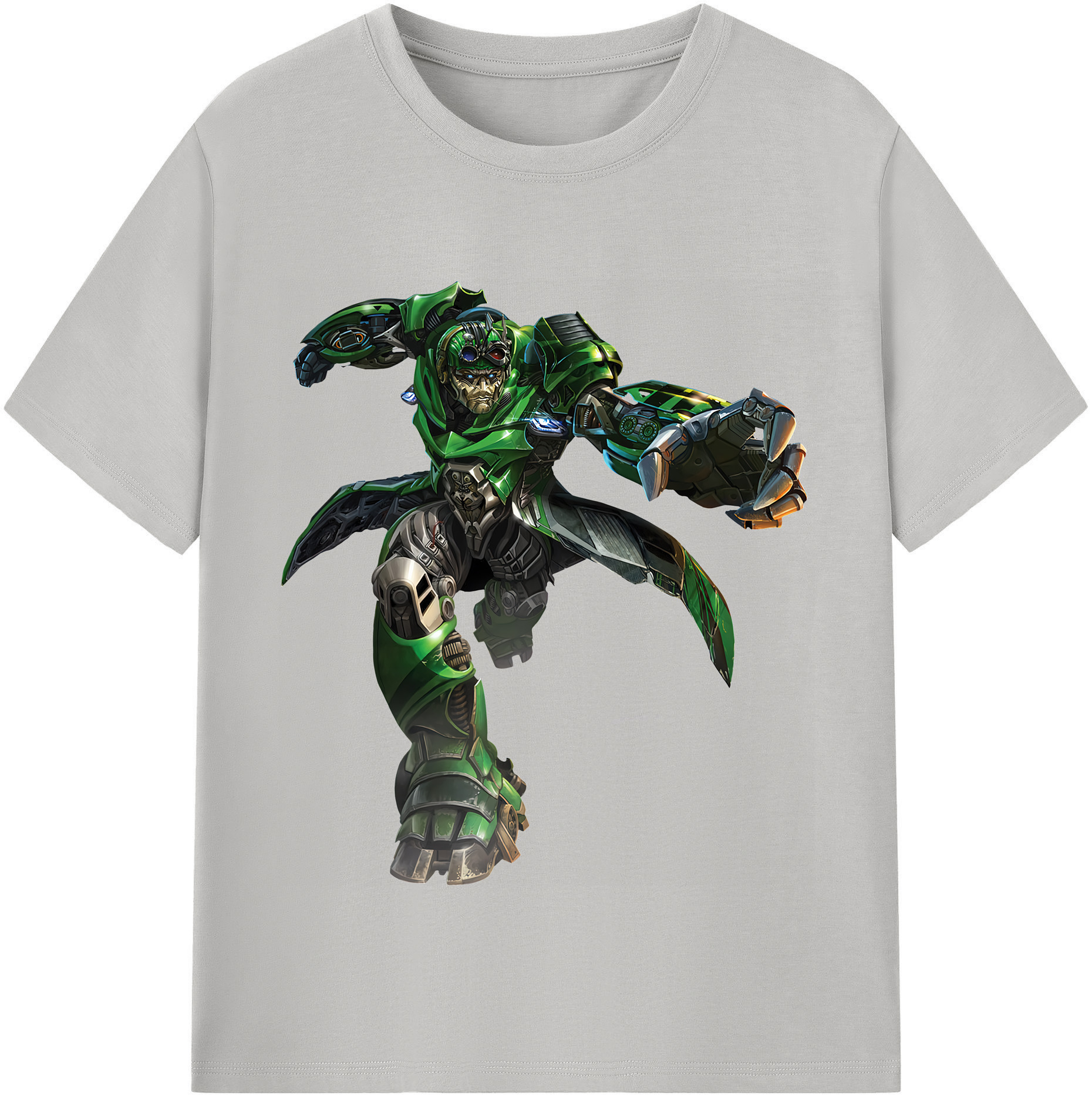 （画像用） Transformers トランスフォーマー レディースカジュアルプリントTシャツ（綿100％）