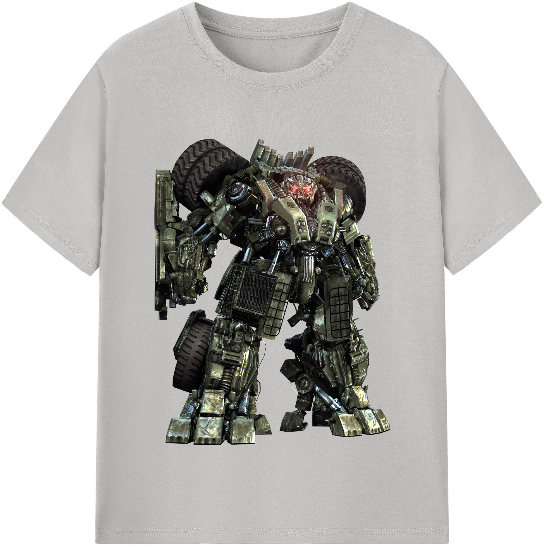 （画像用） Transformers トランスフォーマー レディースカジュアルプリントTシャツ（綿100％）