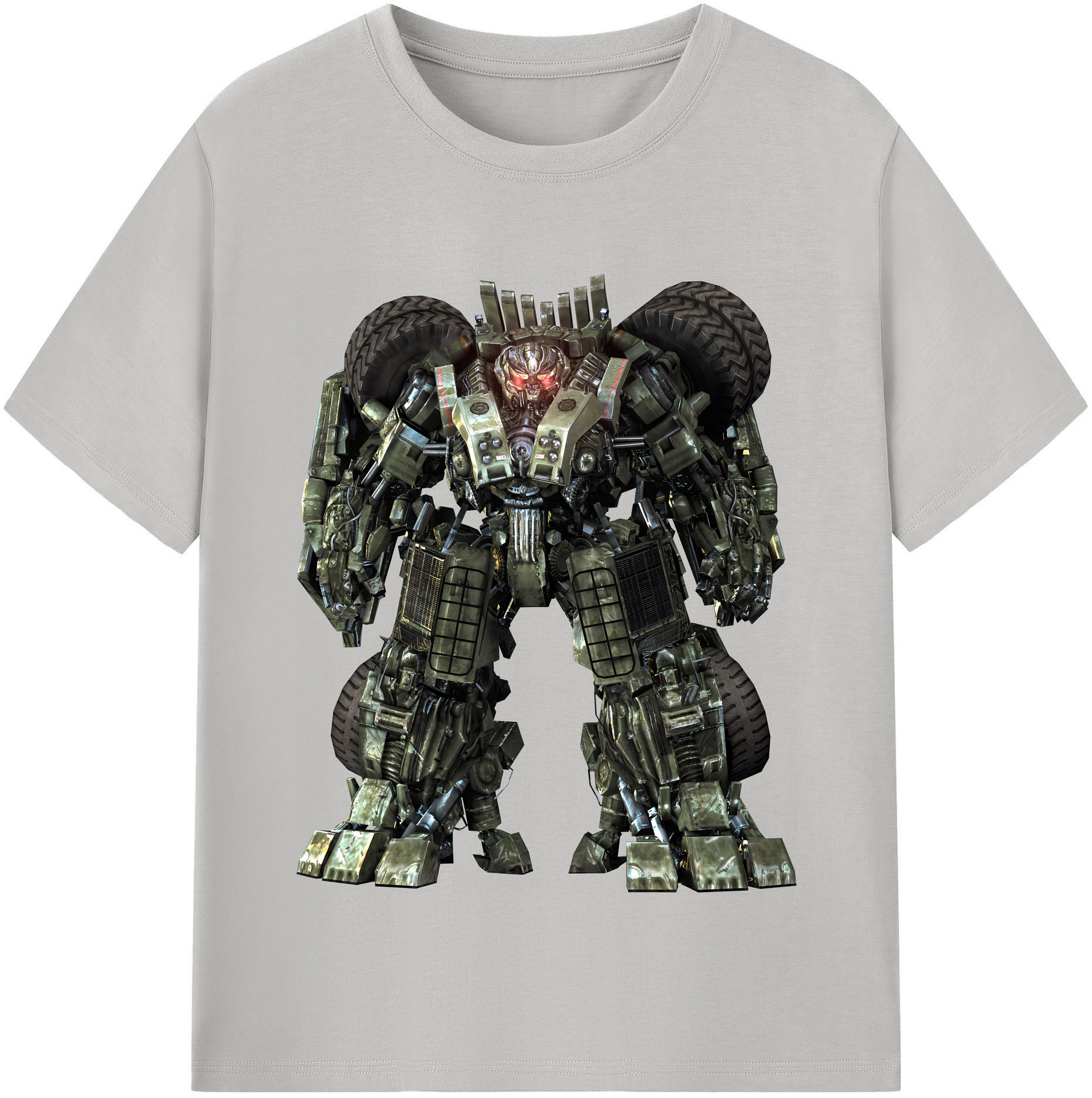 （画像用） Transformers トランスフォーマー レディースカジュアルプリントTシャツ（綿100％）