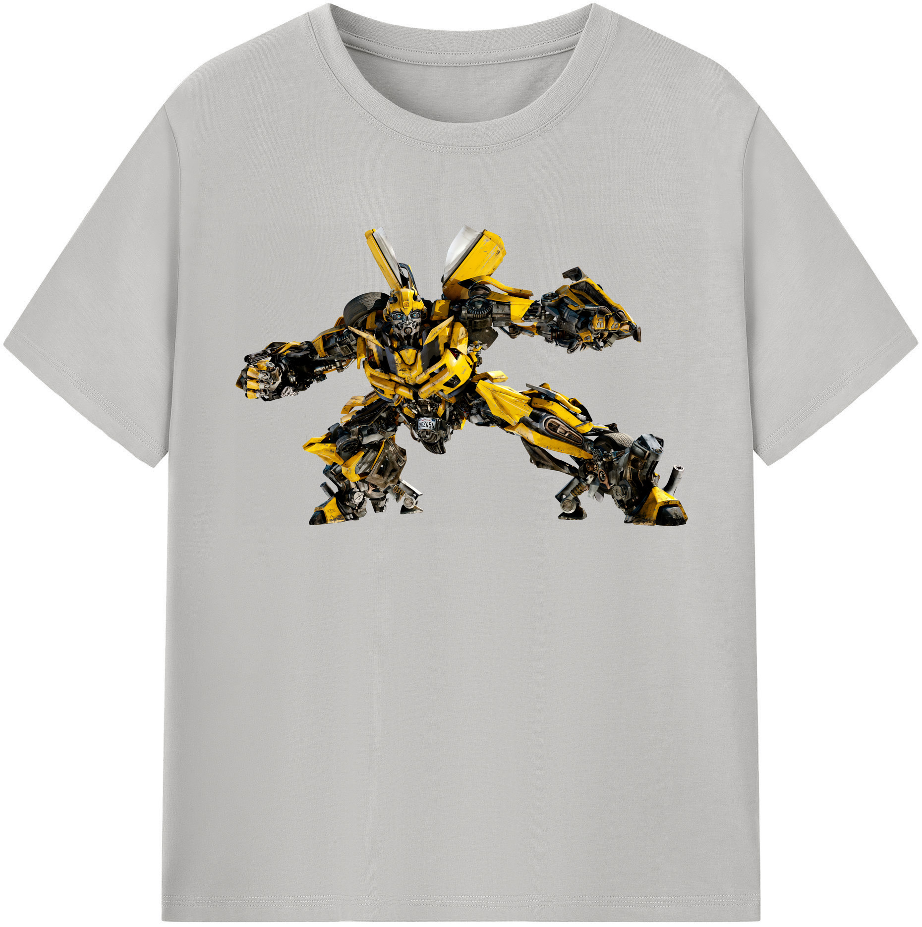 （画像用） Transformers トランスフォーマー レディースカジュアルプリントTシャツ（綿100％）
