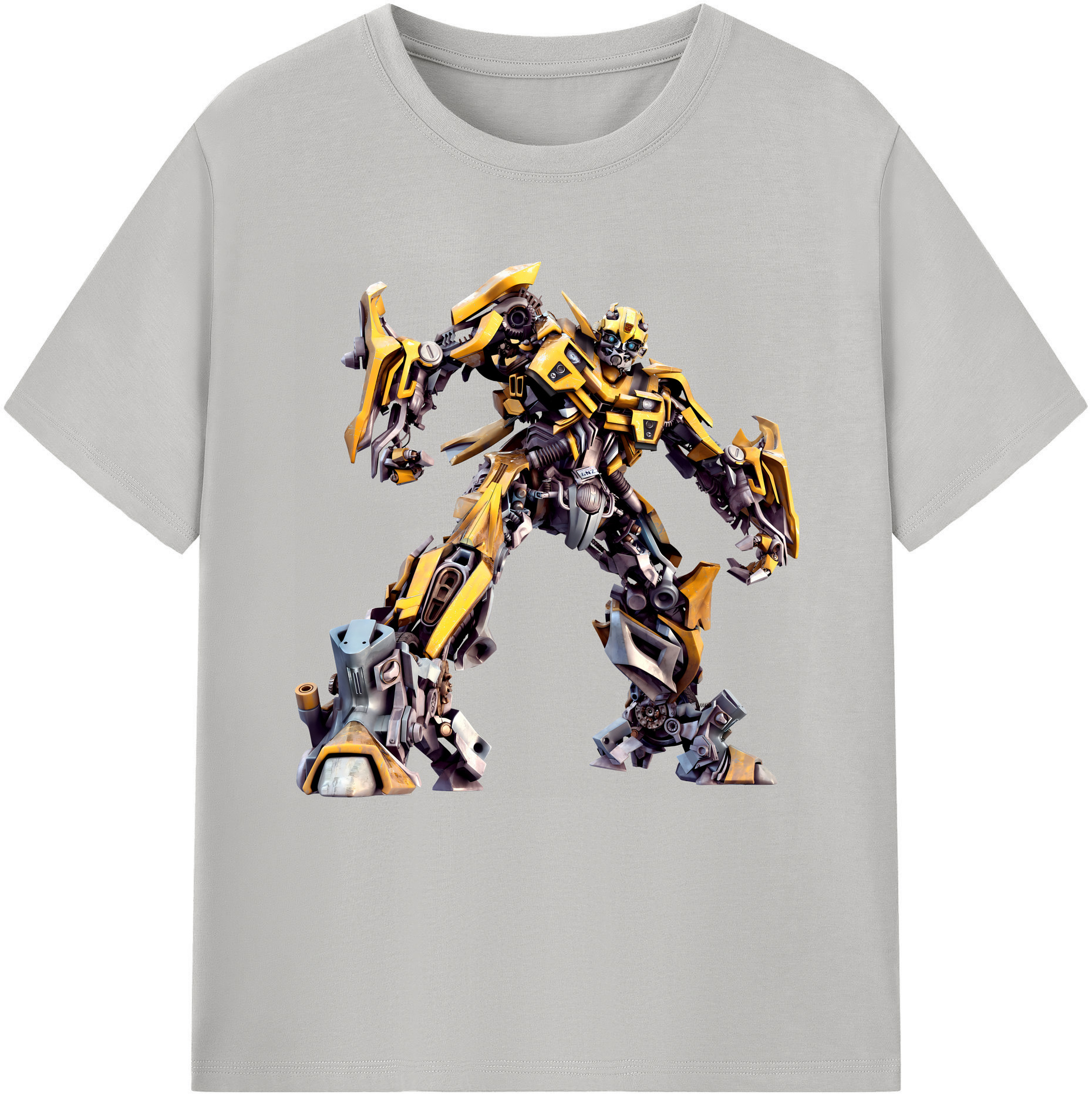 （画像用） Transformers トランスフォーマー レディースカジュアルプリントTシャツ（綿100％）