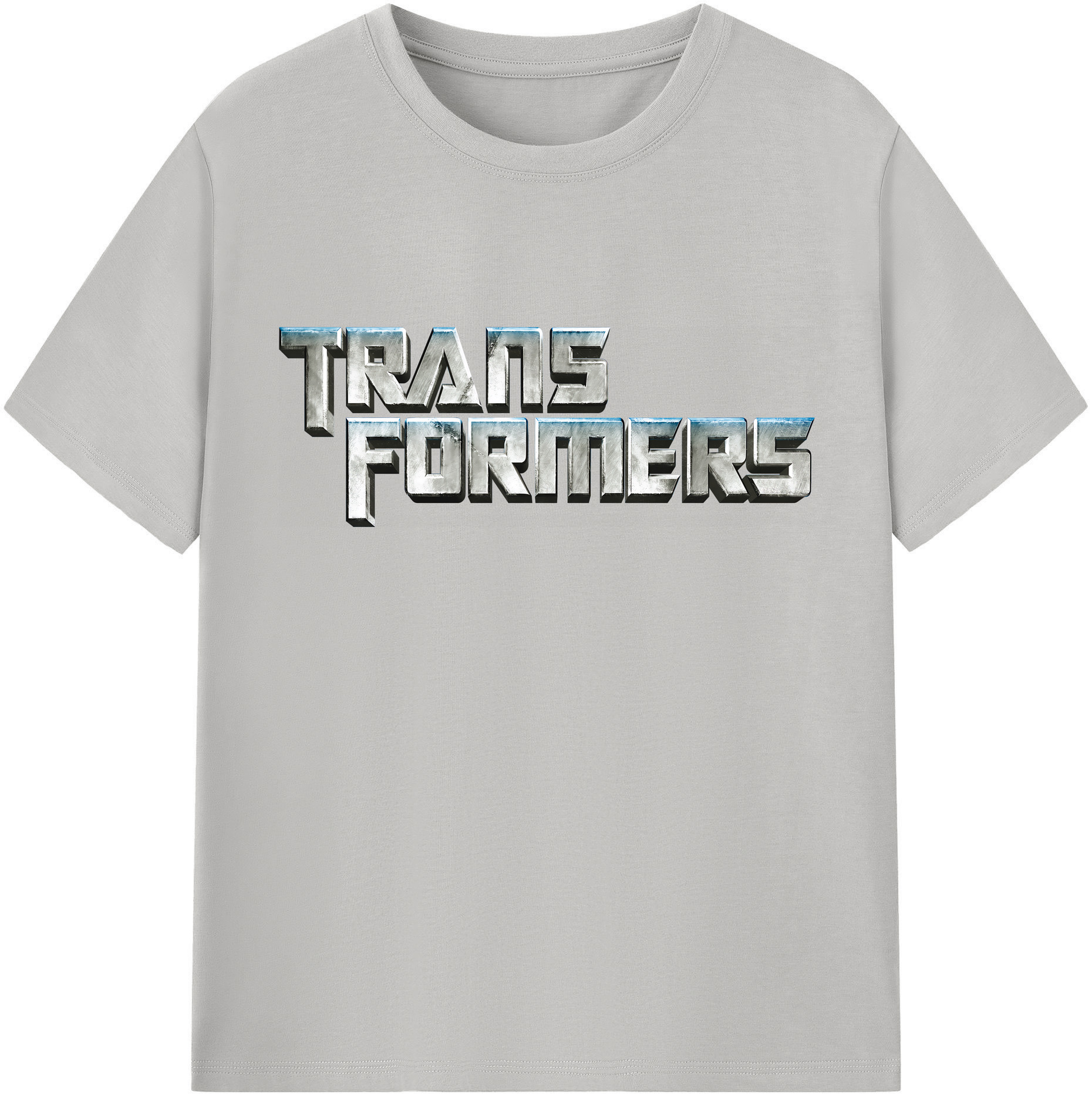 （画像用） Transformers トランスフォーマー レディースカジュアルプリントTシャツ（綿100％）