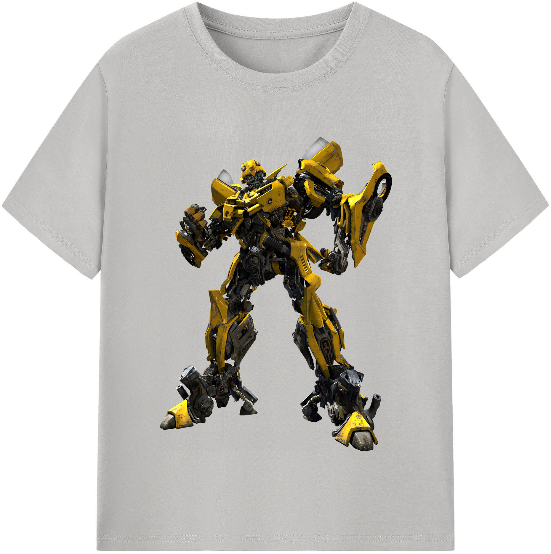 （画像用） Transformers トランスフォーマー レディースカジュアルプリントTシャツ（綿100％）