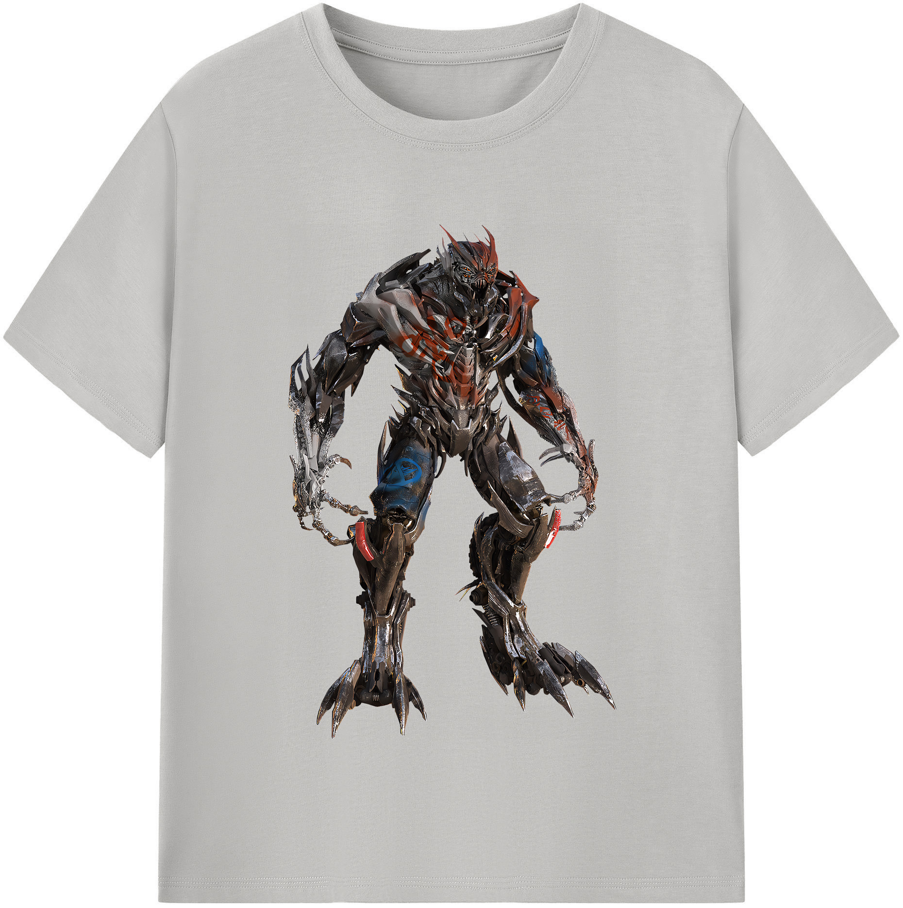 （画像用） Transformers トランスフォーマー レディースカジュアルプリントTシャツ（綿100％）