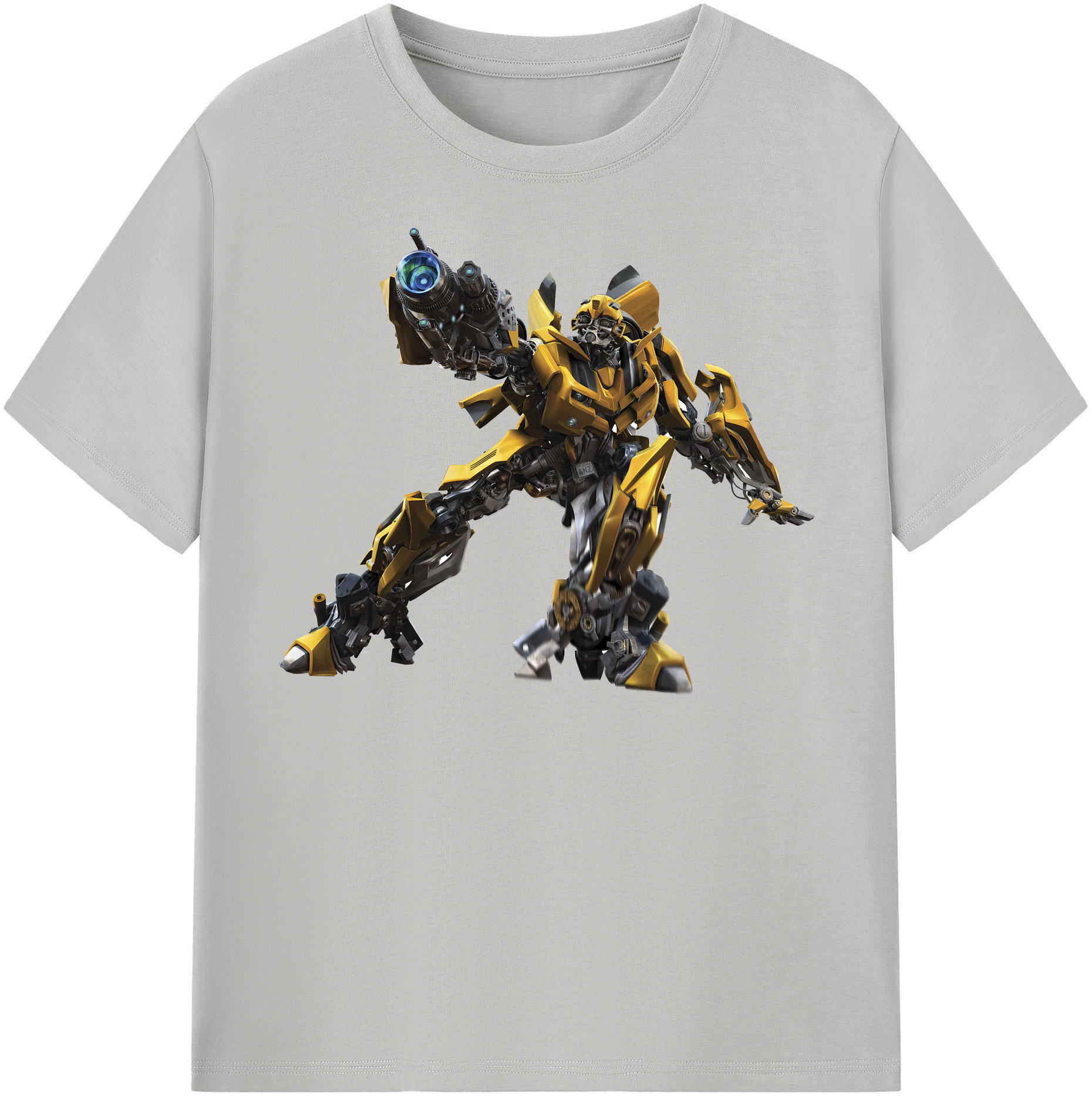 （画像用） Transformers トランスフォーマー レディースカジュアルプリントTシャツ（綿100％）