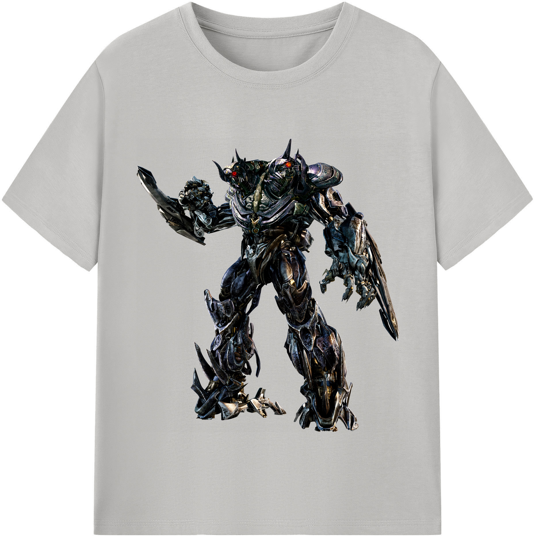（画像用） Transformers トランスフォーマー レディースカジュアルプリントTシャツ（綿100％）