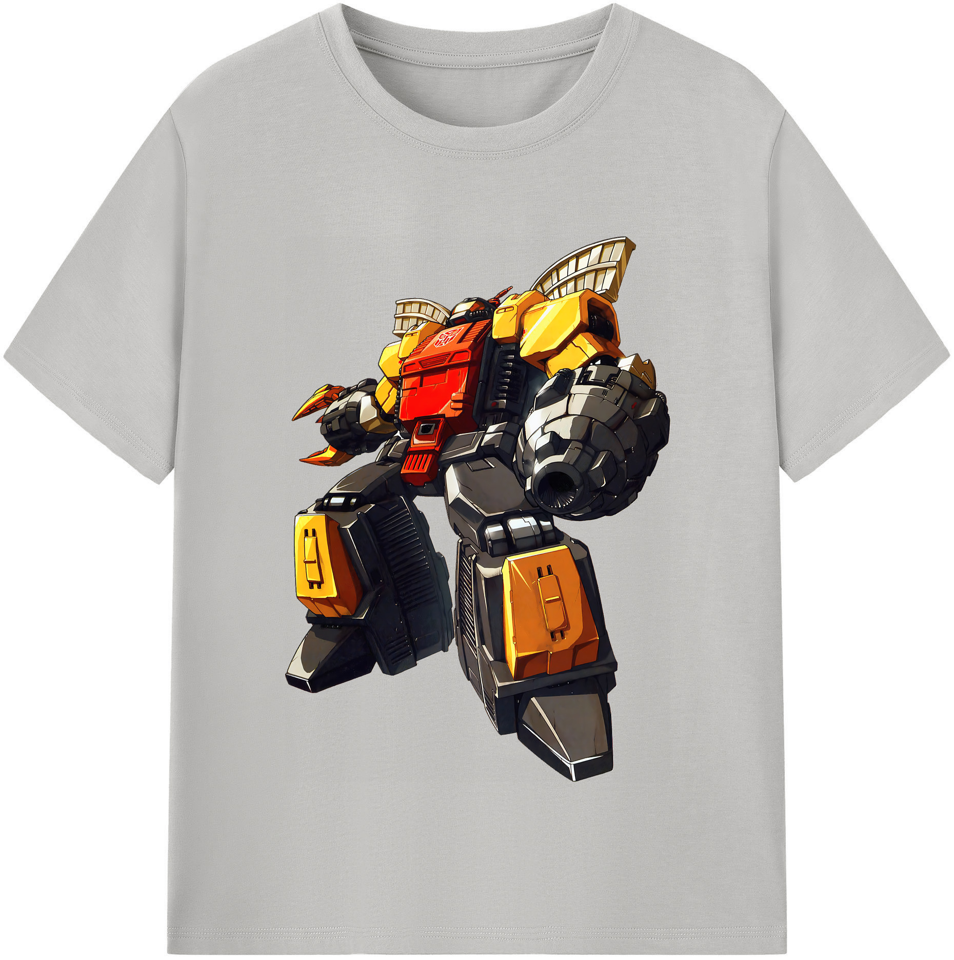（画像用） Transformers トランスフォーマー レディースカジュアルプリントTシャツ（綿100％）