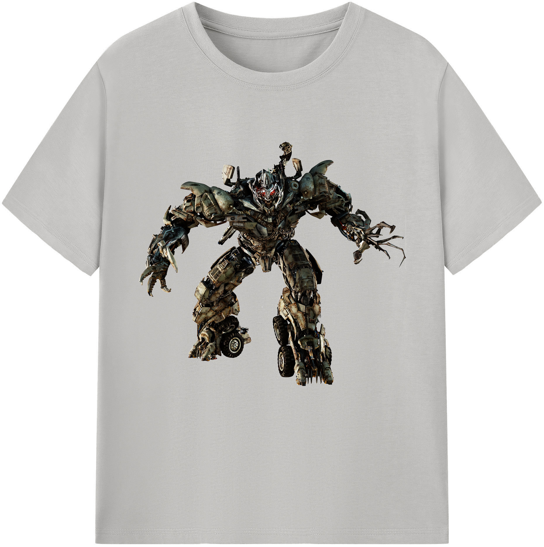 （画像用） Transformers トランスフォーマー レディースカジュアルプリントTシャツ（綿100％）