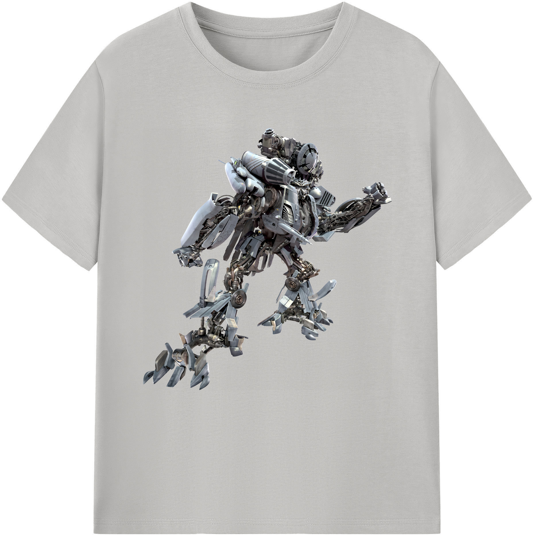（画像用） Transformers トランスフォーマー レディースカジュアルプリントTシャツ（綿100％）