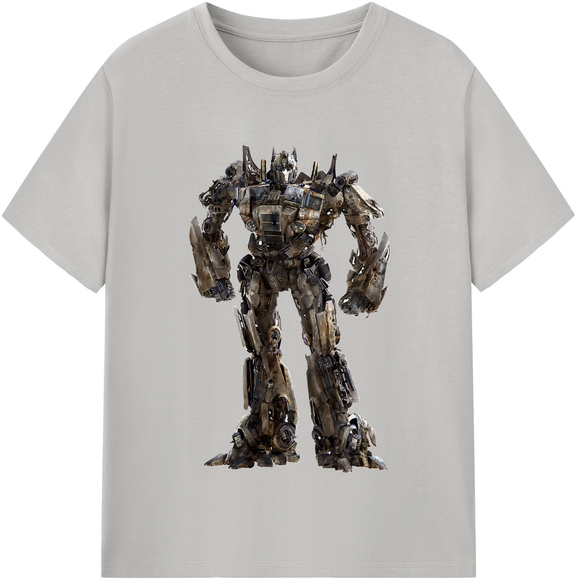 （画像用） Transformers トランスフォーマー レディースカジュアルプリントTシャツ（綿100％）
