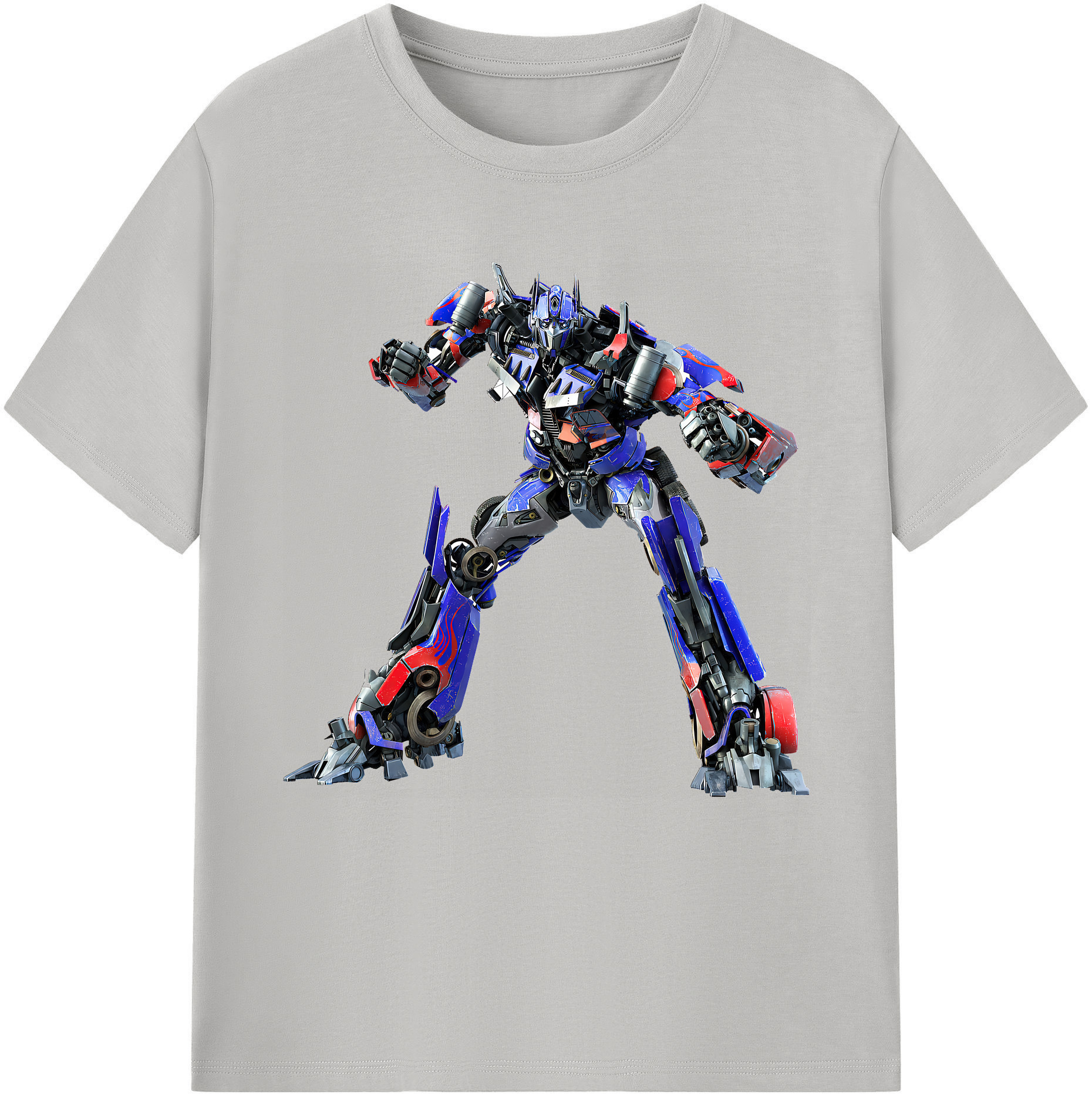 （画像用） Transformers トランスフォーマー レディースカジュアルプリントTシャツ（綿100％）